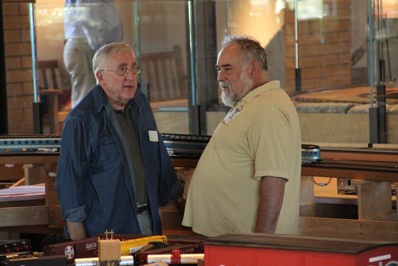 Gene Loven (left) and Dave Brown have each been in the P&P club in excess of 20