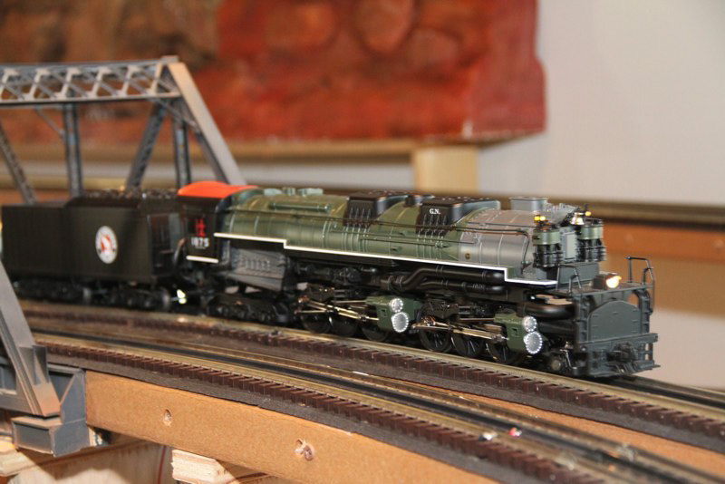 The Great Northern makes its initial run on track #3