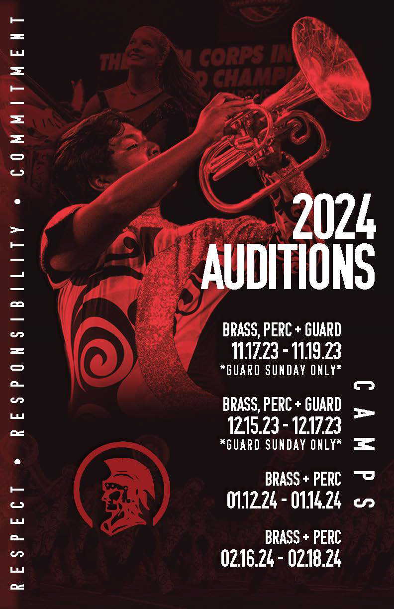 Spartans Audition Poster