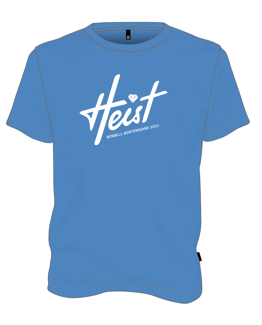 boswell winterguard 2022 show shirt