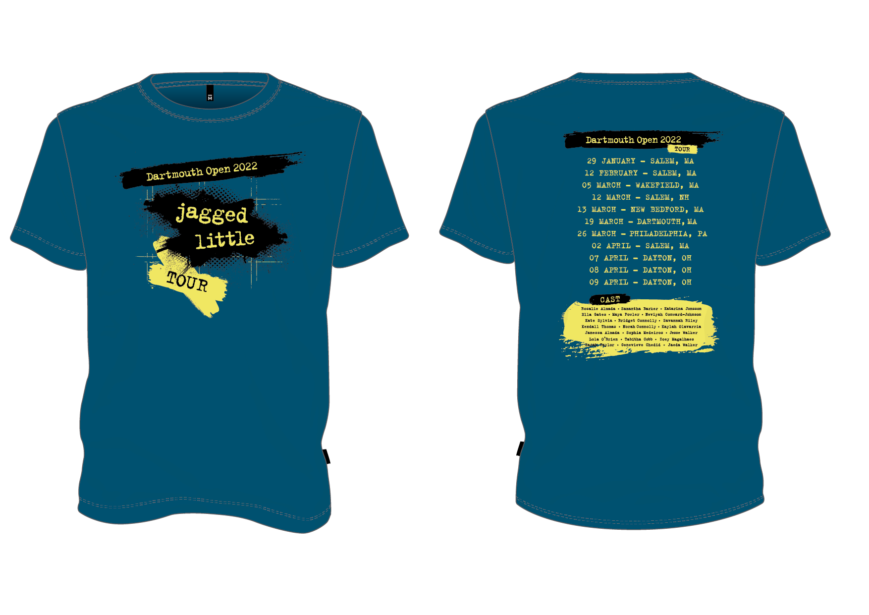dartmouth winterguard 2022 show shirt