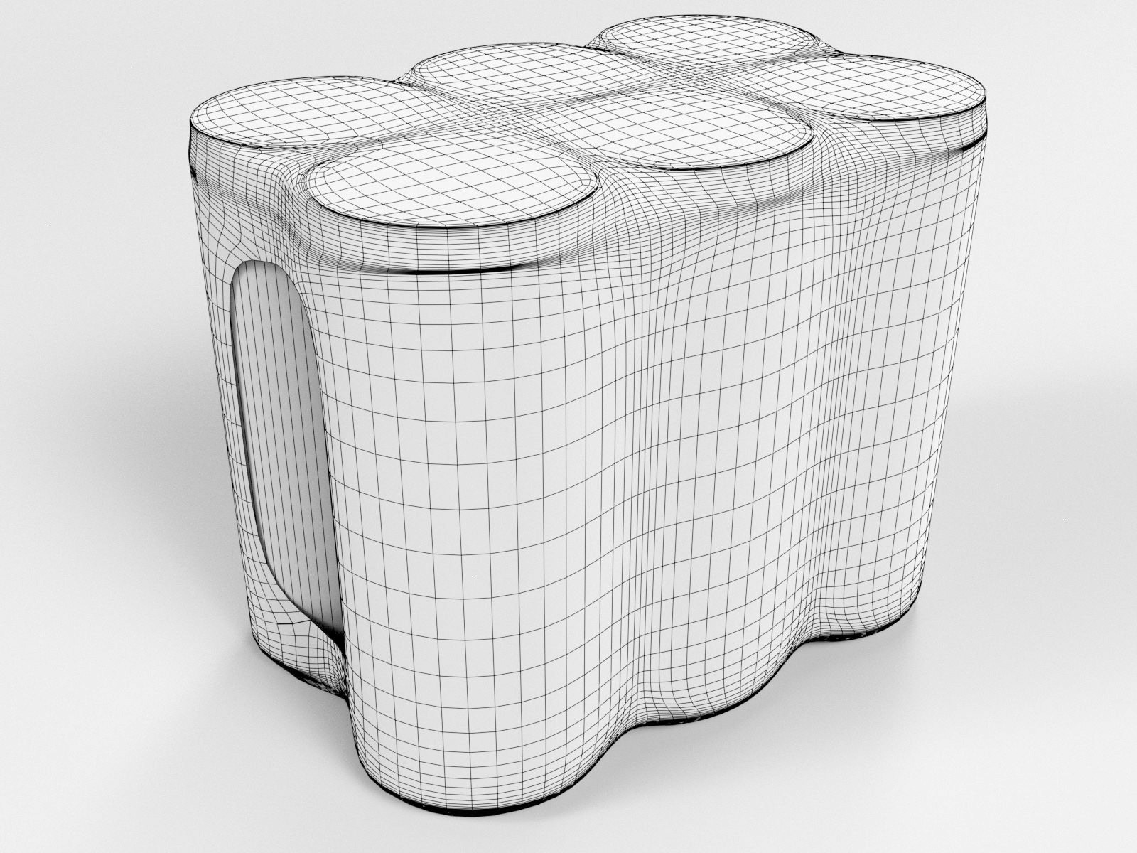 6 pack 330ml sleek wireframe