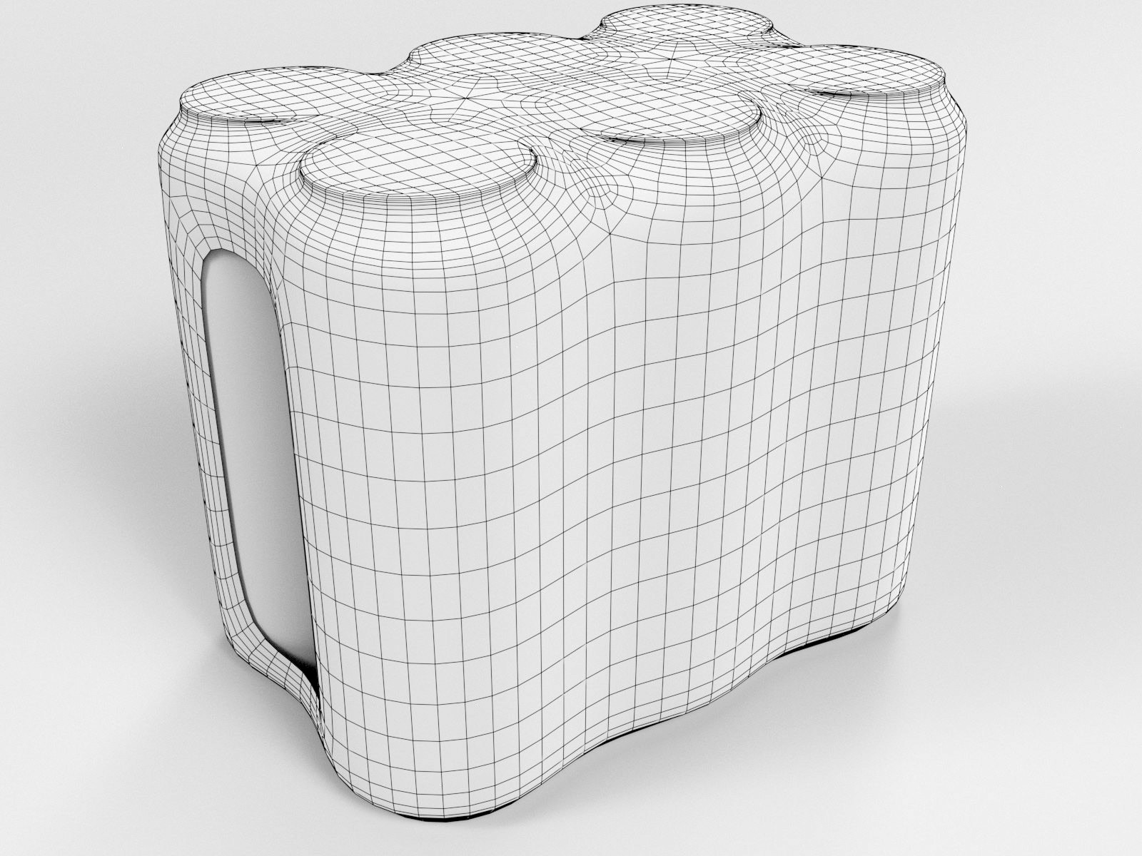 6 pack 500ml wireframe