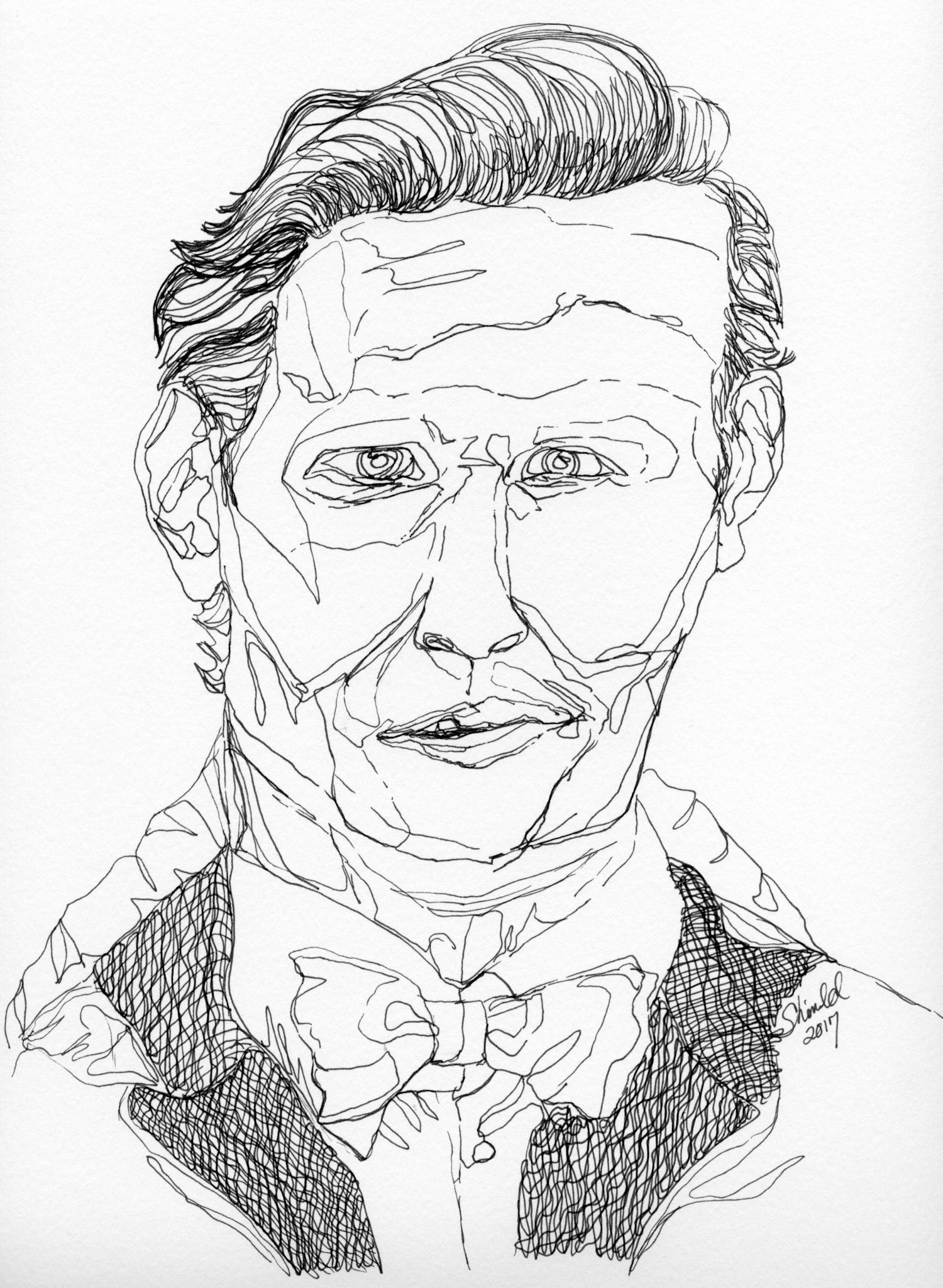 MATT SMITH, Pen and Ink, NFS.