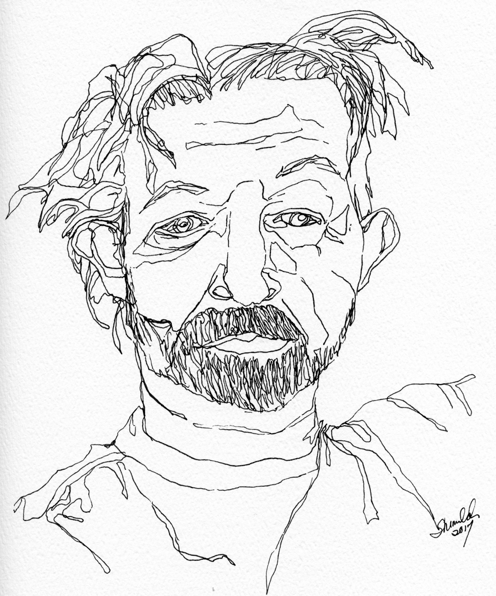 ASA, Pen and Ink, NFS.