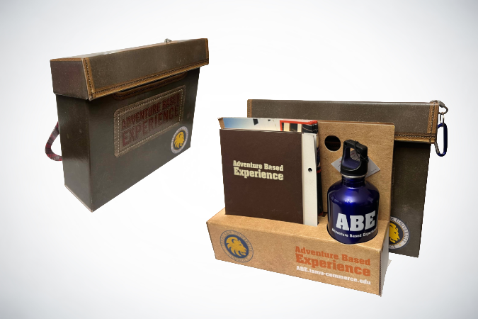 Team Building Ropes Course: Promotion package to leave behind when presenting with corporate and business decision makers and influencers.