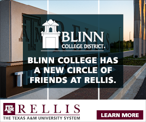 Since Blinn College, the community college partner, was already a household name, I created messaging leveraging their regional brand name.