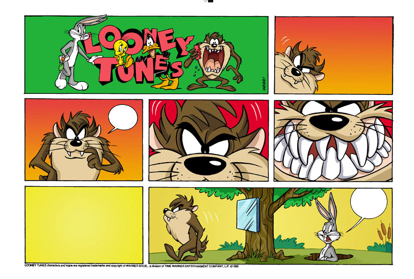 Looney Tunes sunday comic strips