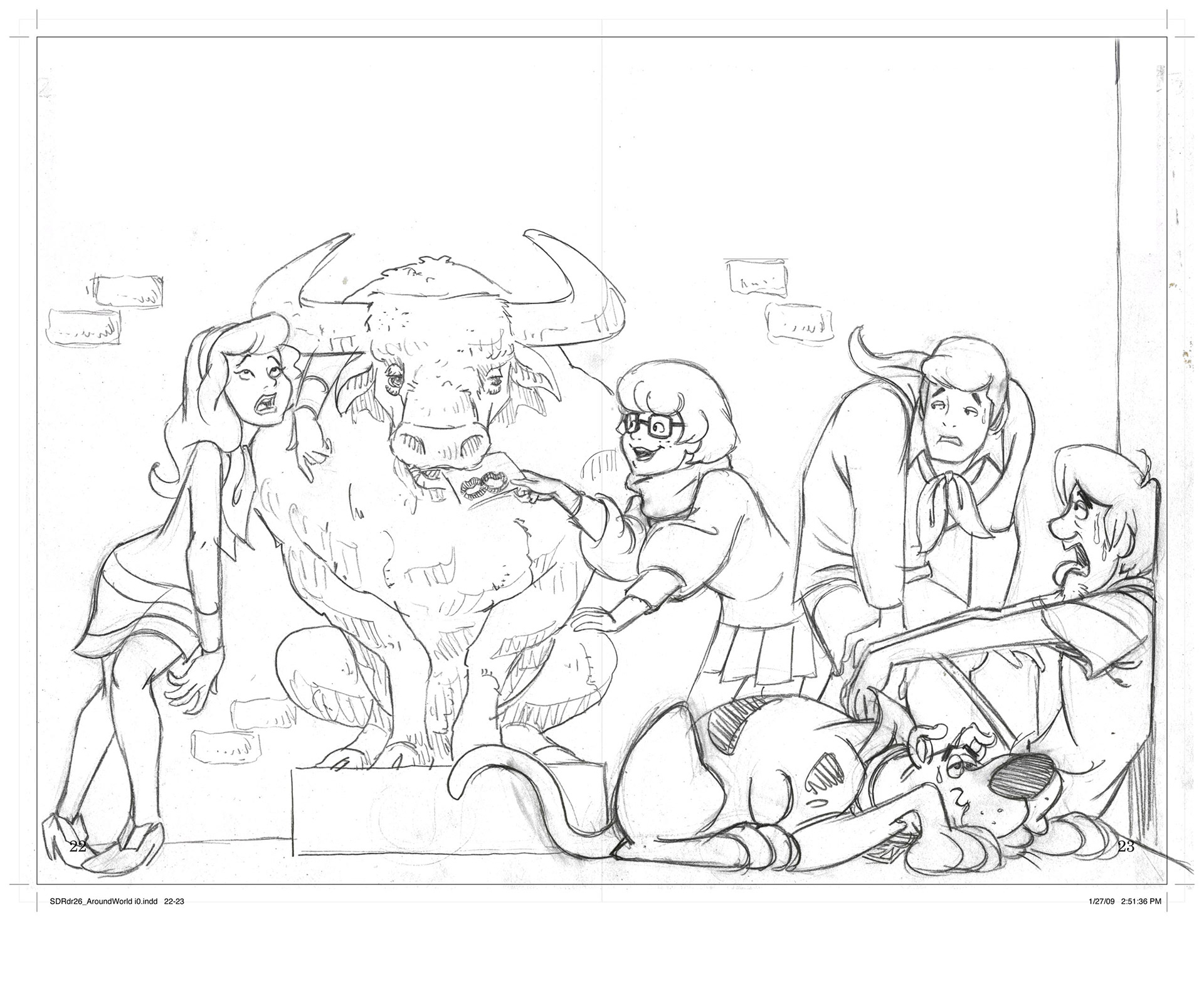 Scooby Doo Scholastic interior
