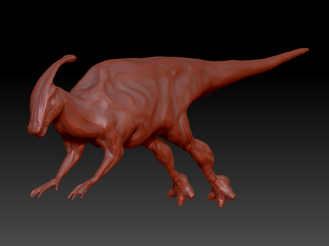 Parasaurolophus geometry