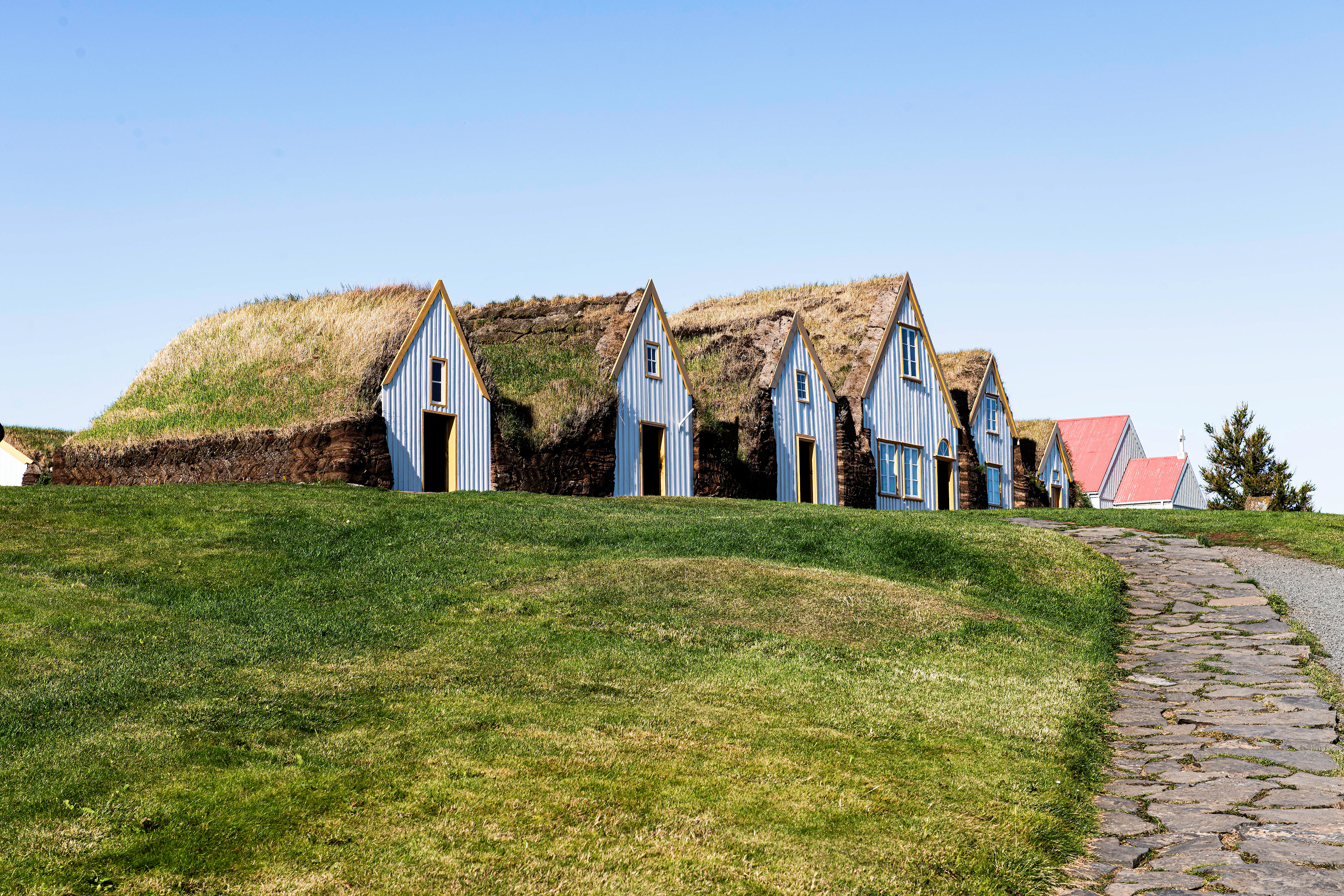 Glaumbaer Museum - Thatched Roof Houses