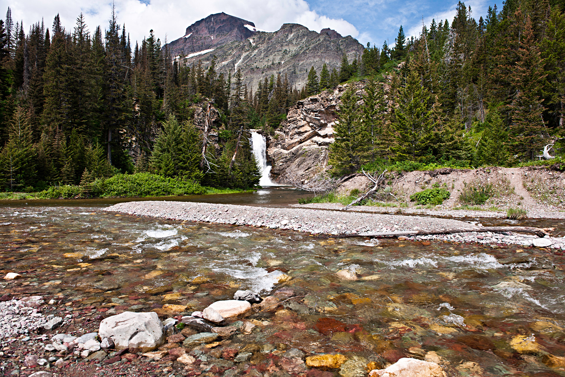 Running Eagle Falls