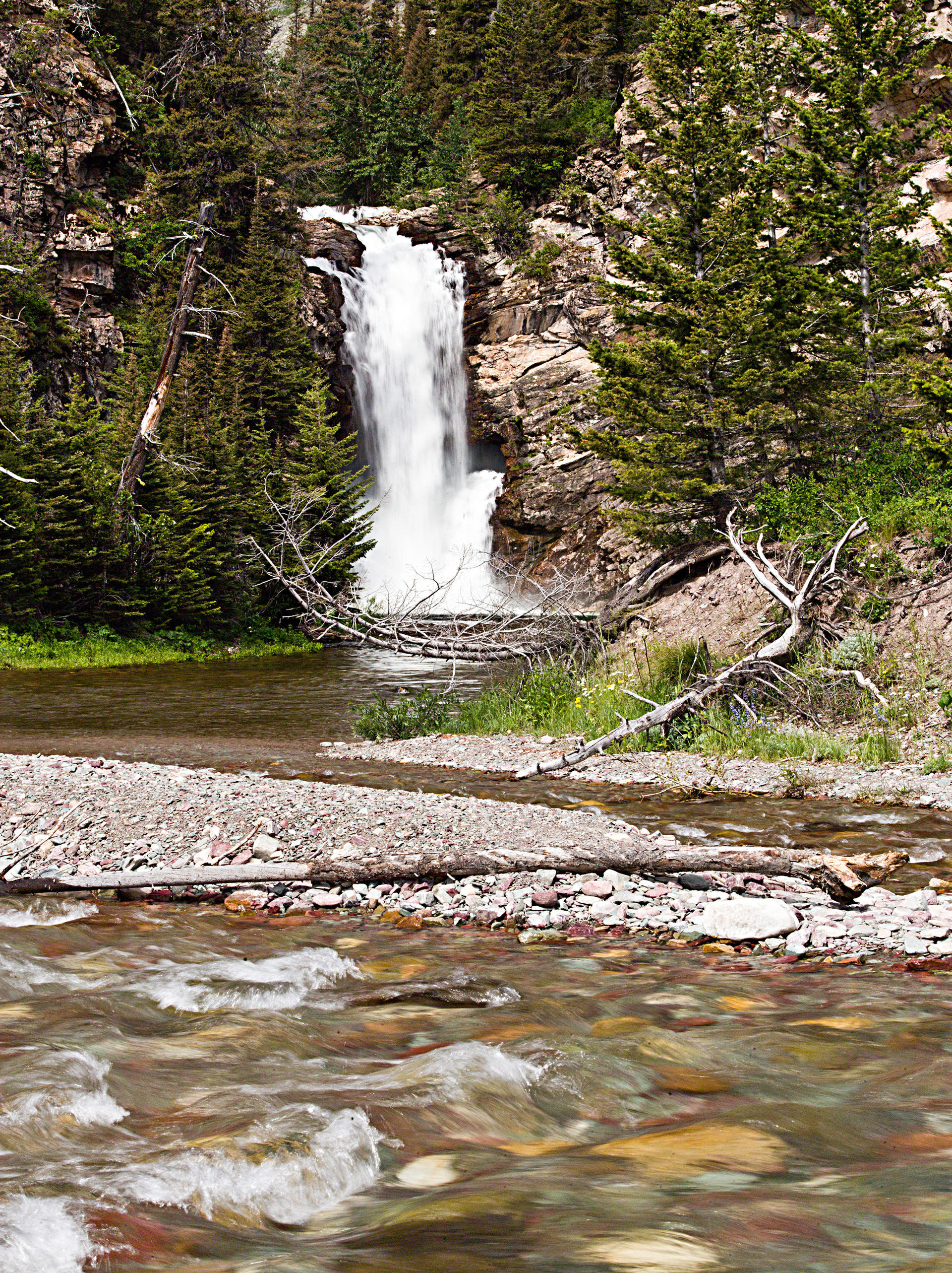 Running Eagle Falls