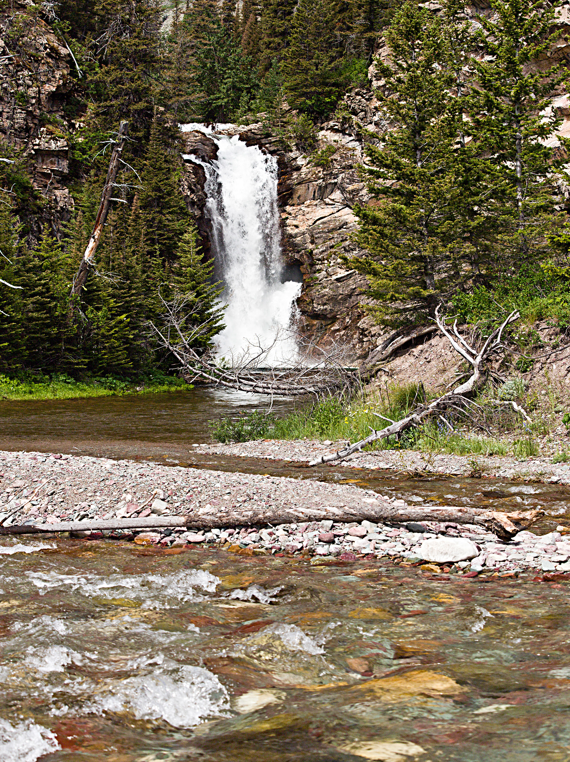 Running Eagle Falls
