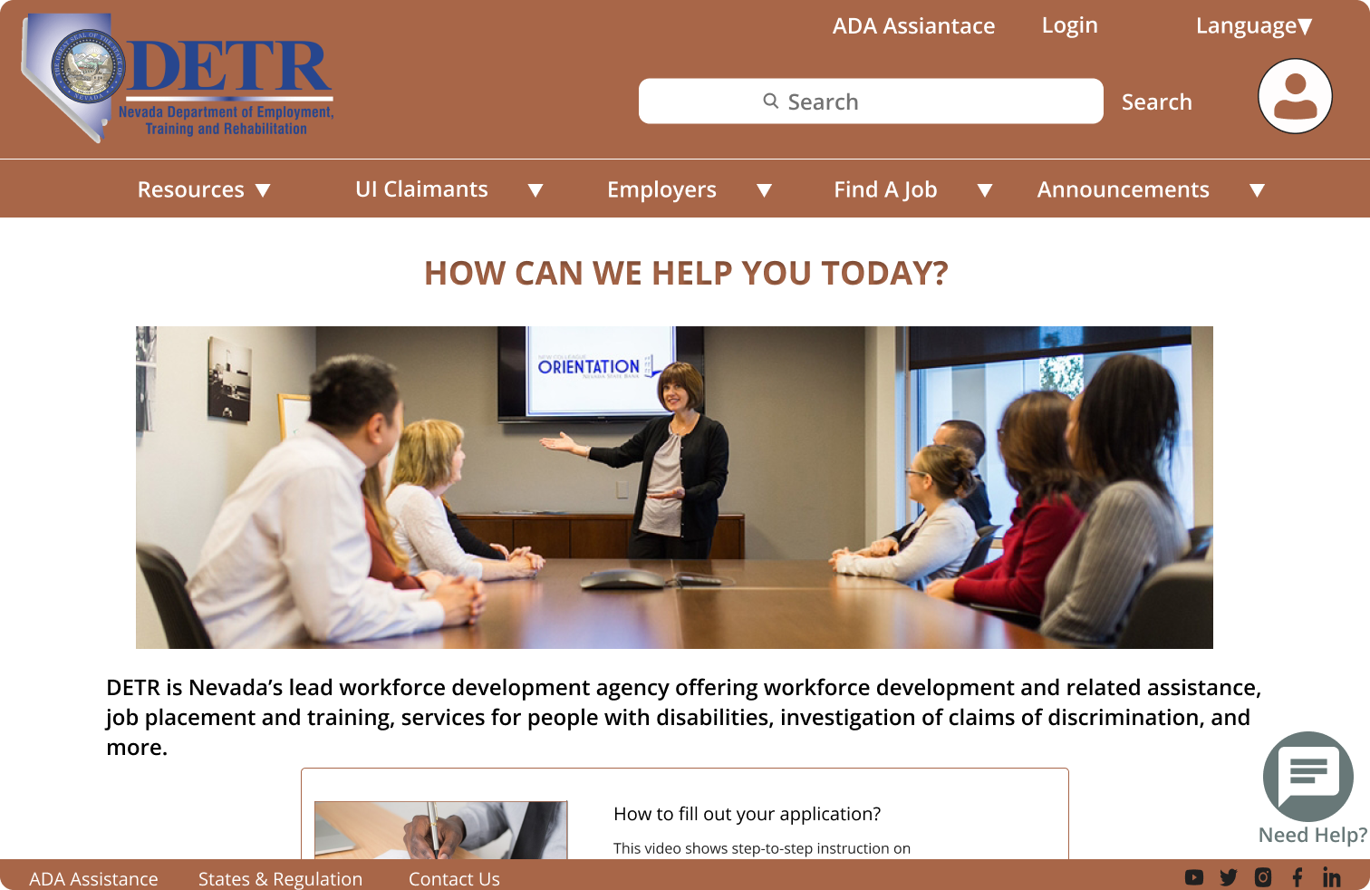 Landing Page