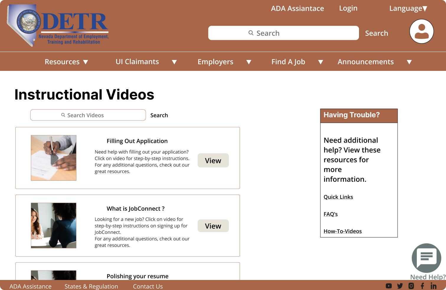 Instructional Videos