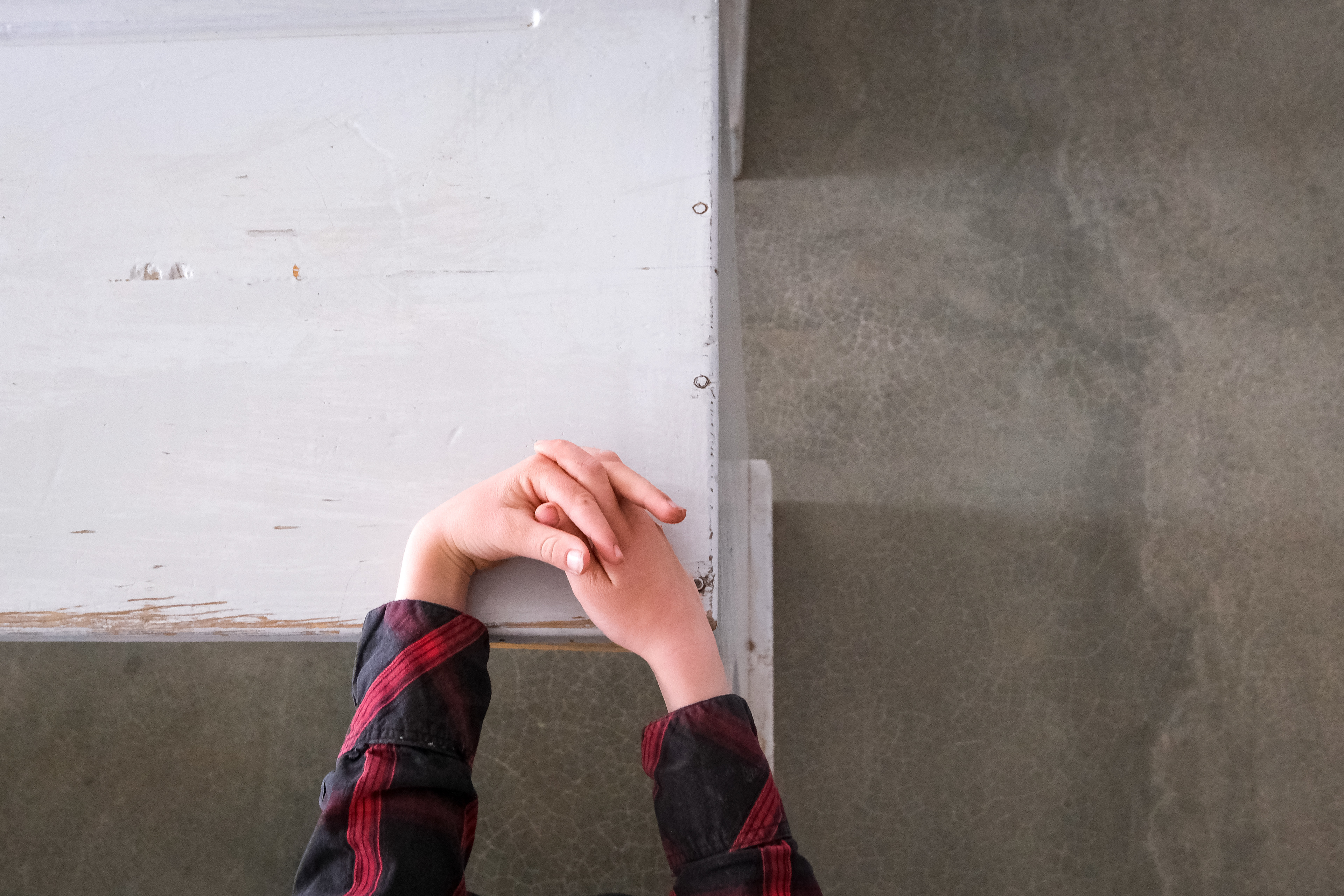 At school. Sabinal, Chihuahua