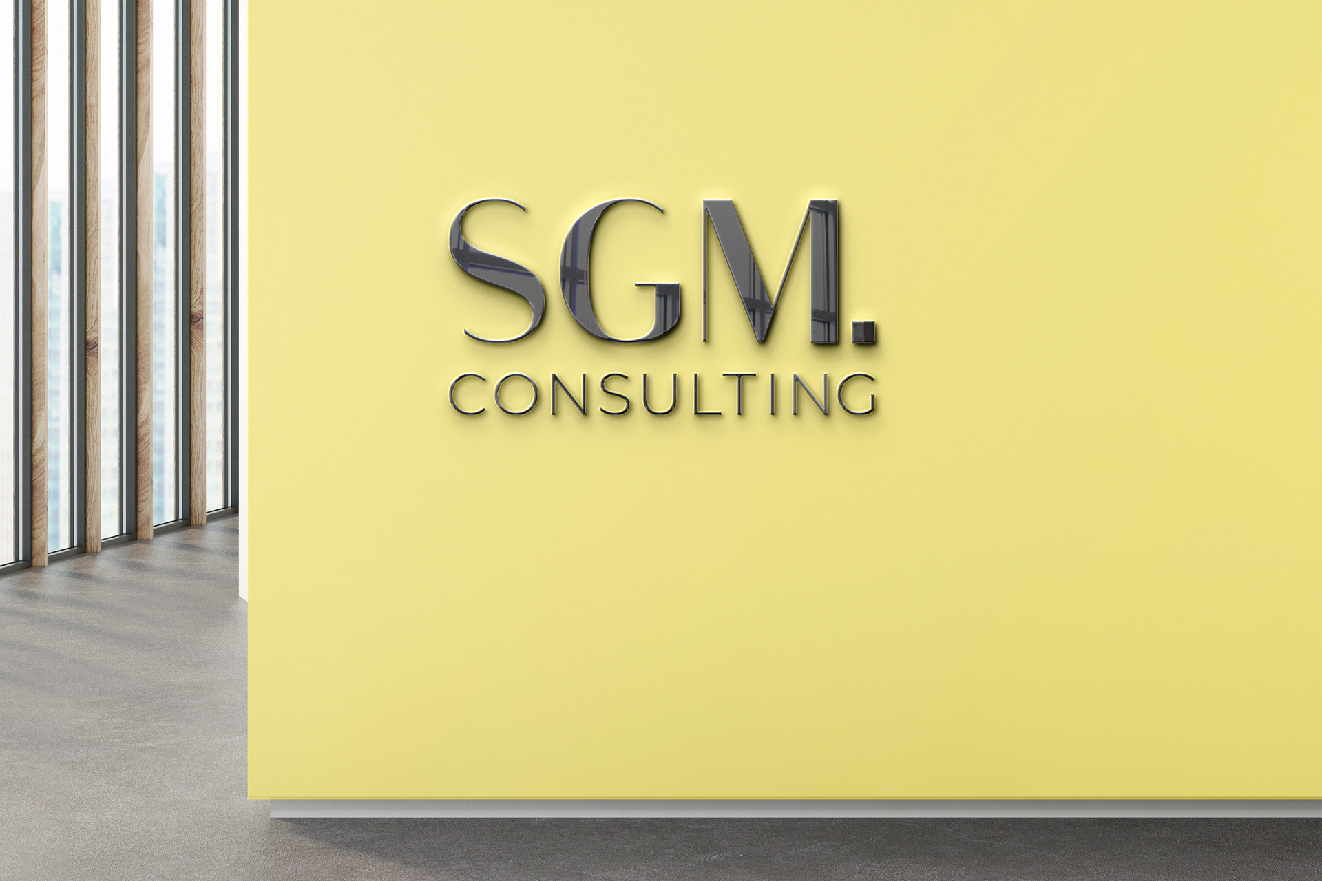 SGM Consulting Signage
