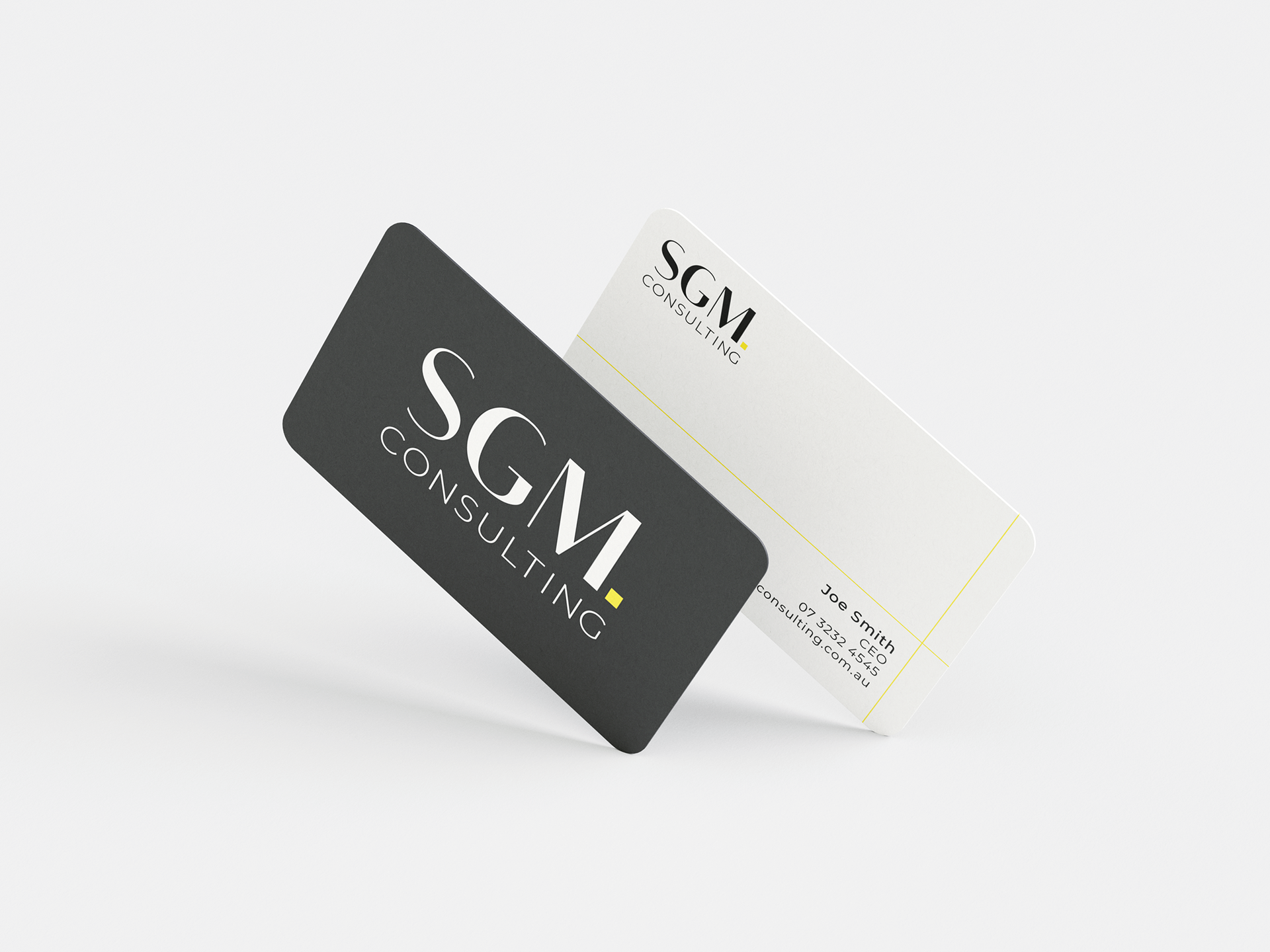 SGM Consulting Branding