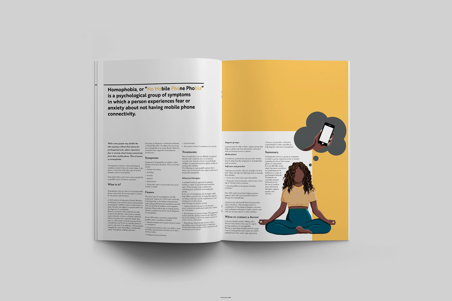 Editorial Illustration/Layout Design