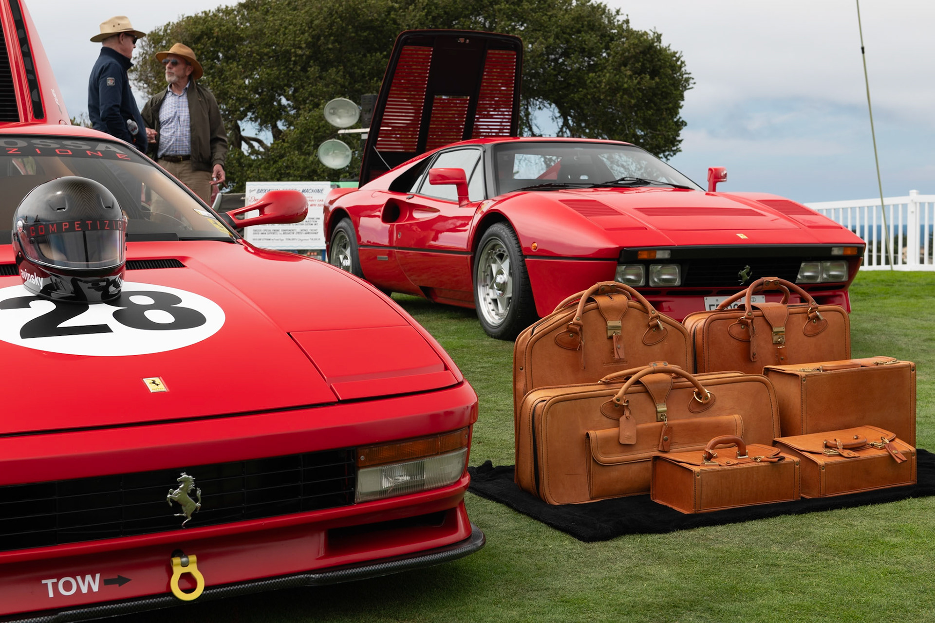 Ferrari 288 GTO, Ferrari Testarossa and fitted luggage