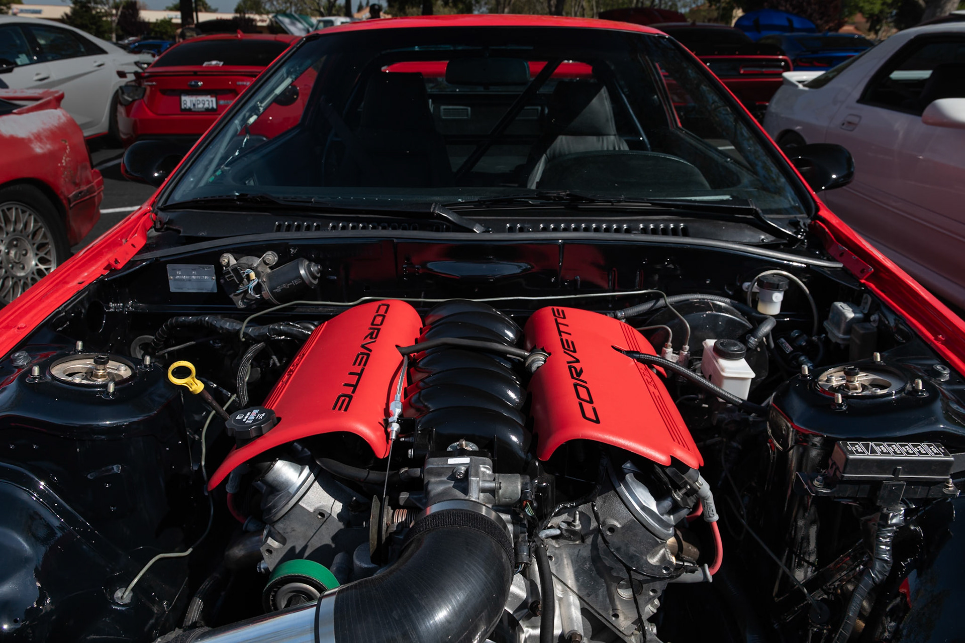Mazda RX-7 with Corvette engine