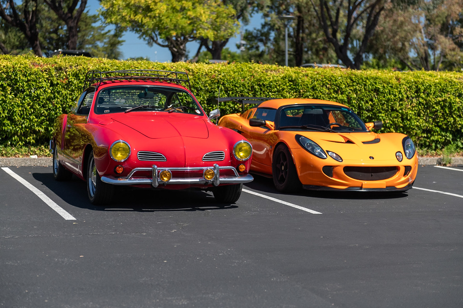 Volkswagen Karmann Ghia, Lotus Elise