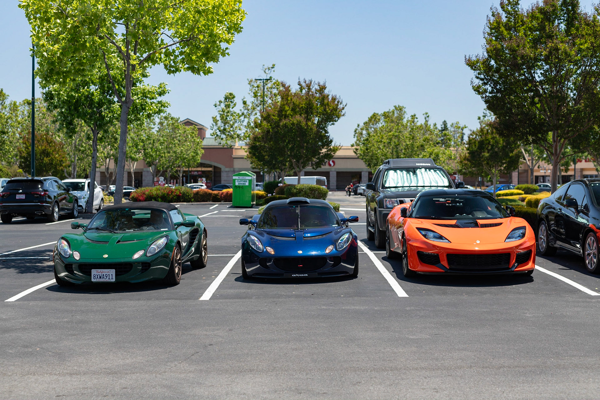 Lotus Elise, Lotus Exige, Lotus Evora GT