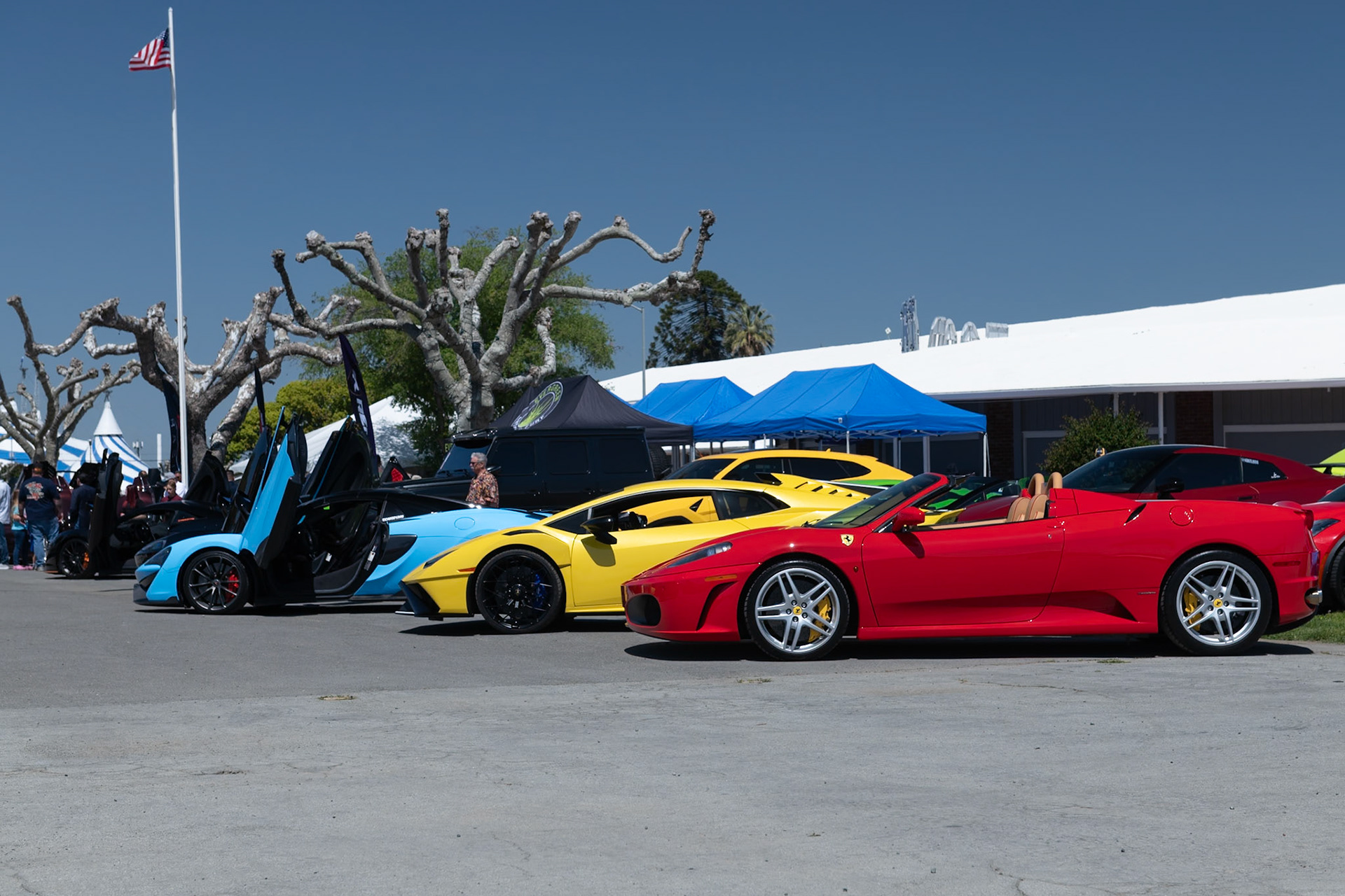 Ferrari, Lamborghini, McLaren