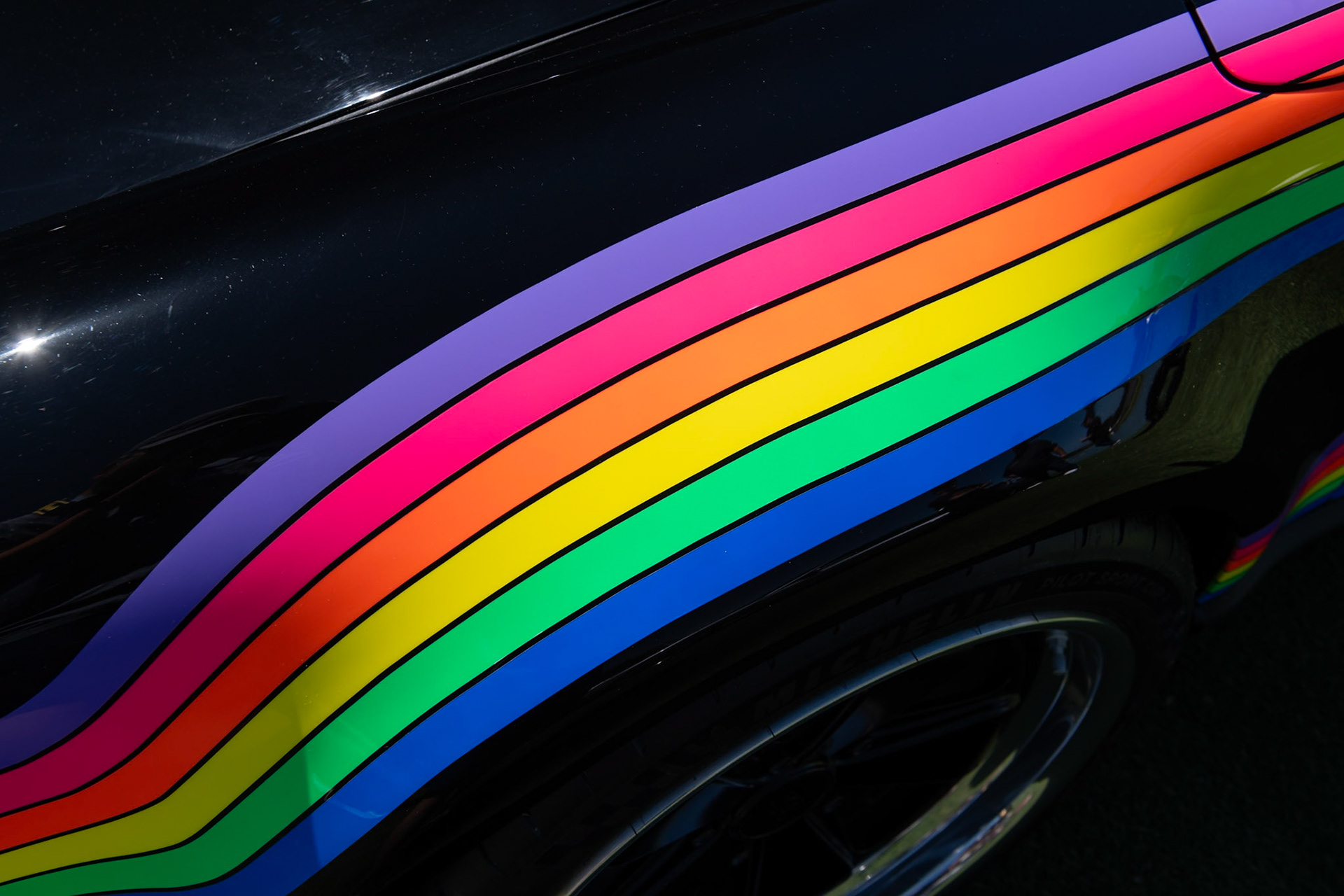 BB Auto Rainbow Porsche Targa Hybrid