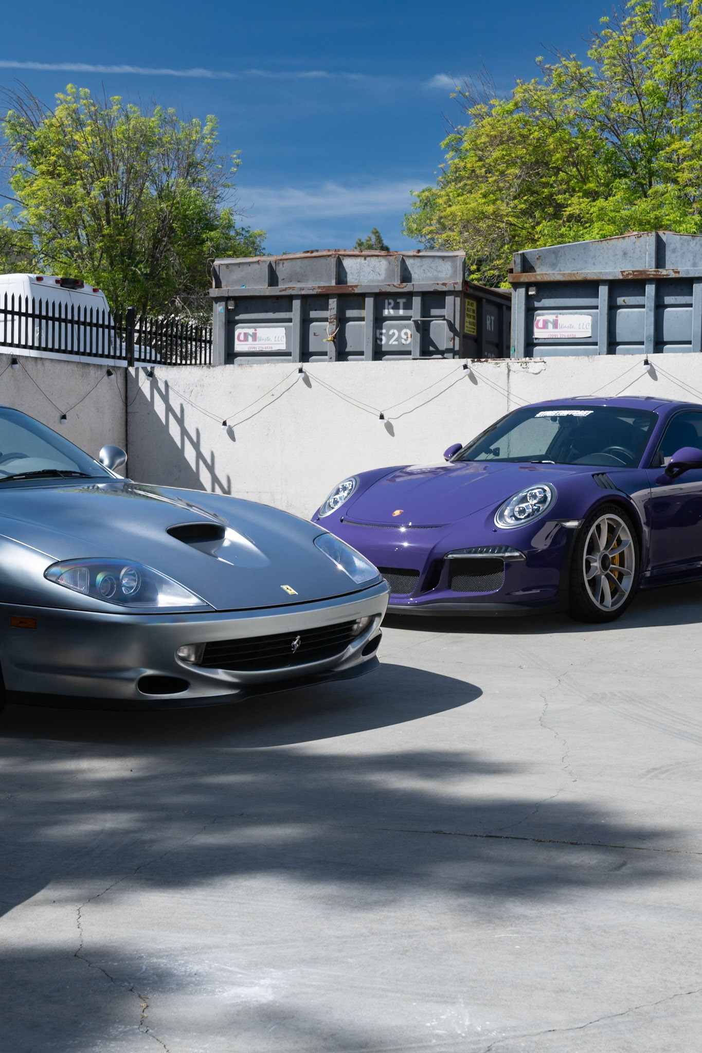 Ferrari 550 Maranello, Porsche GT3RS
