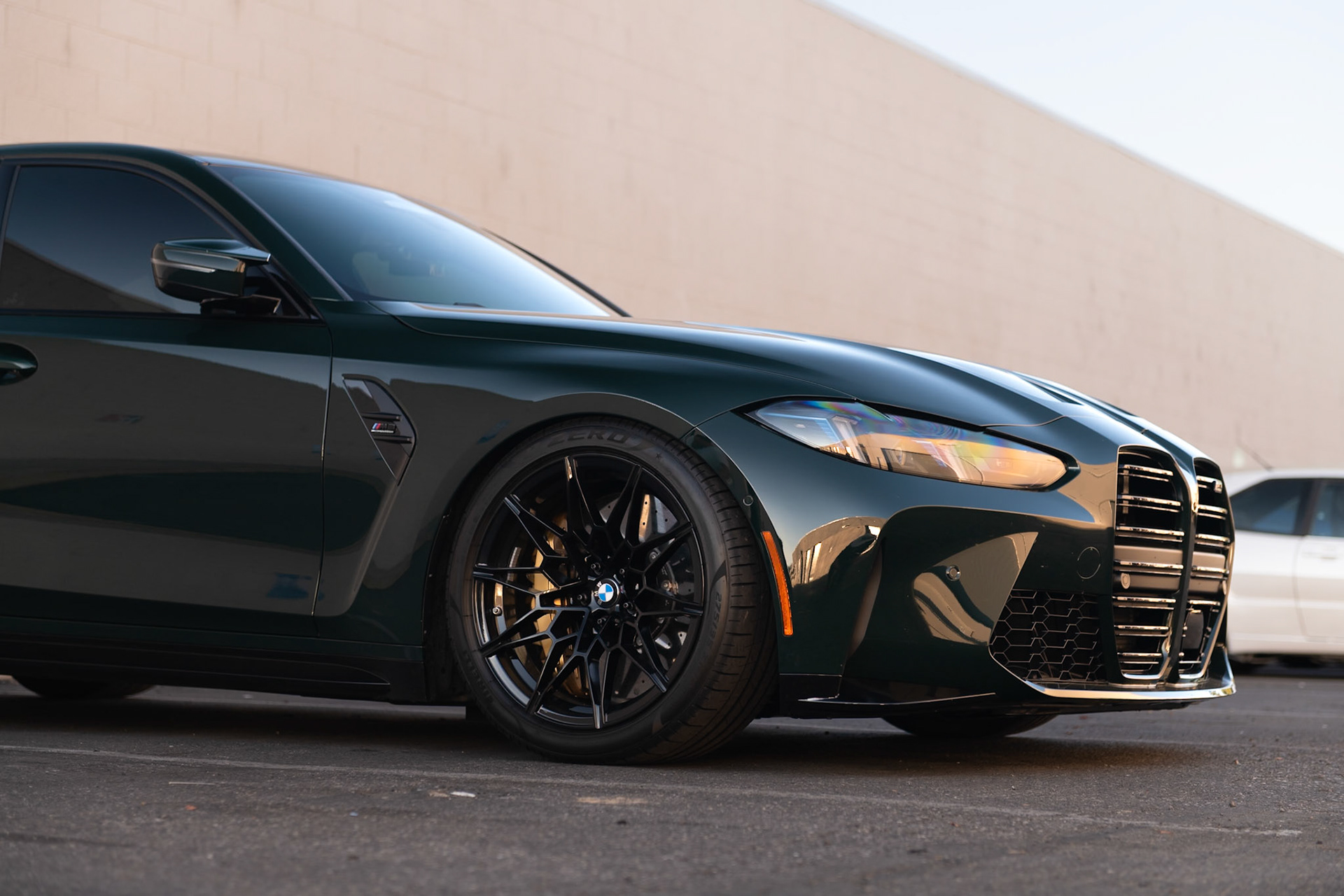 BMW M3 in Oxford Green