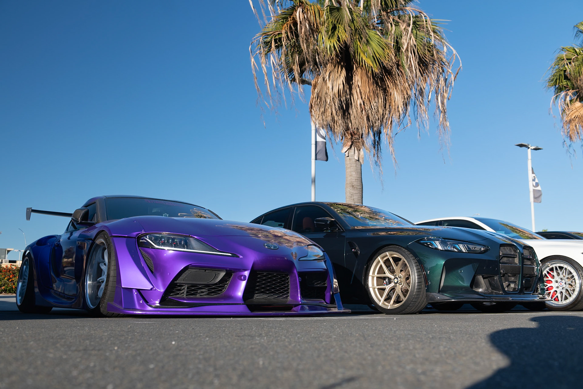 Toyota GR Supra, BMW M4