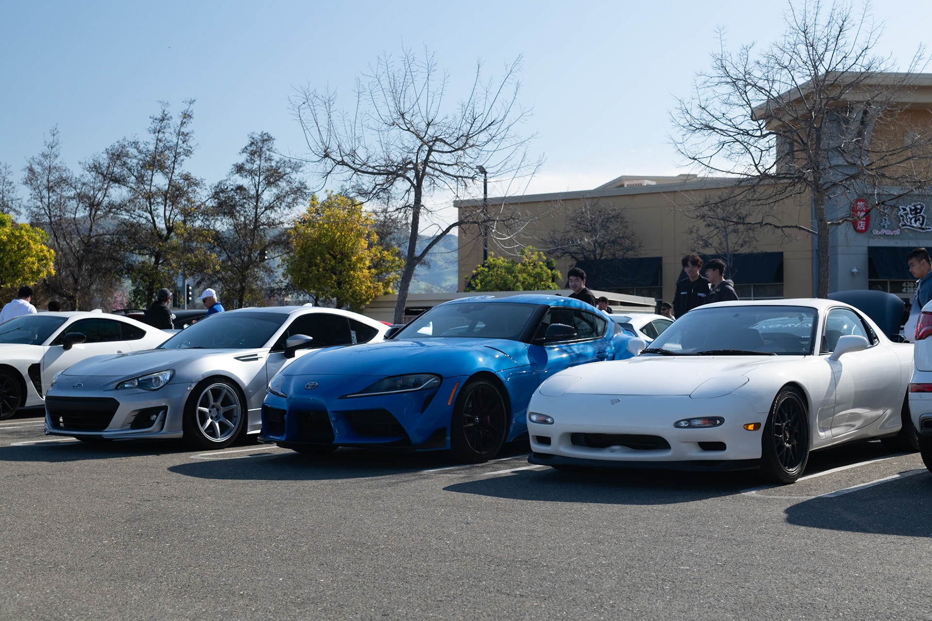 Mazda RX-7, Toyota GR86, Subaru BRZ
