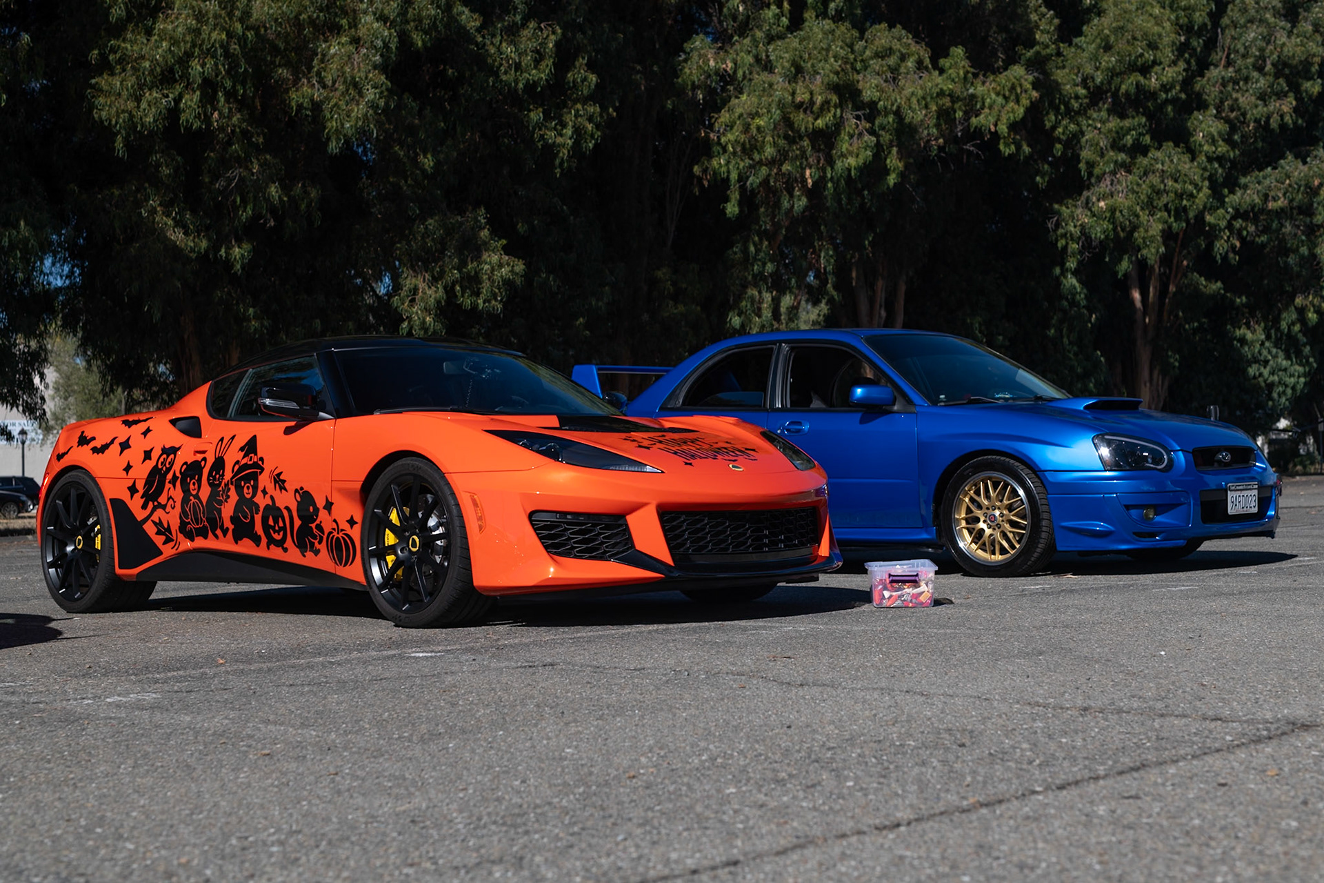 Lotus Evora, Subaru WRX