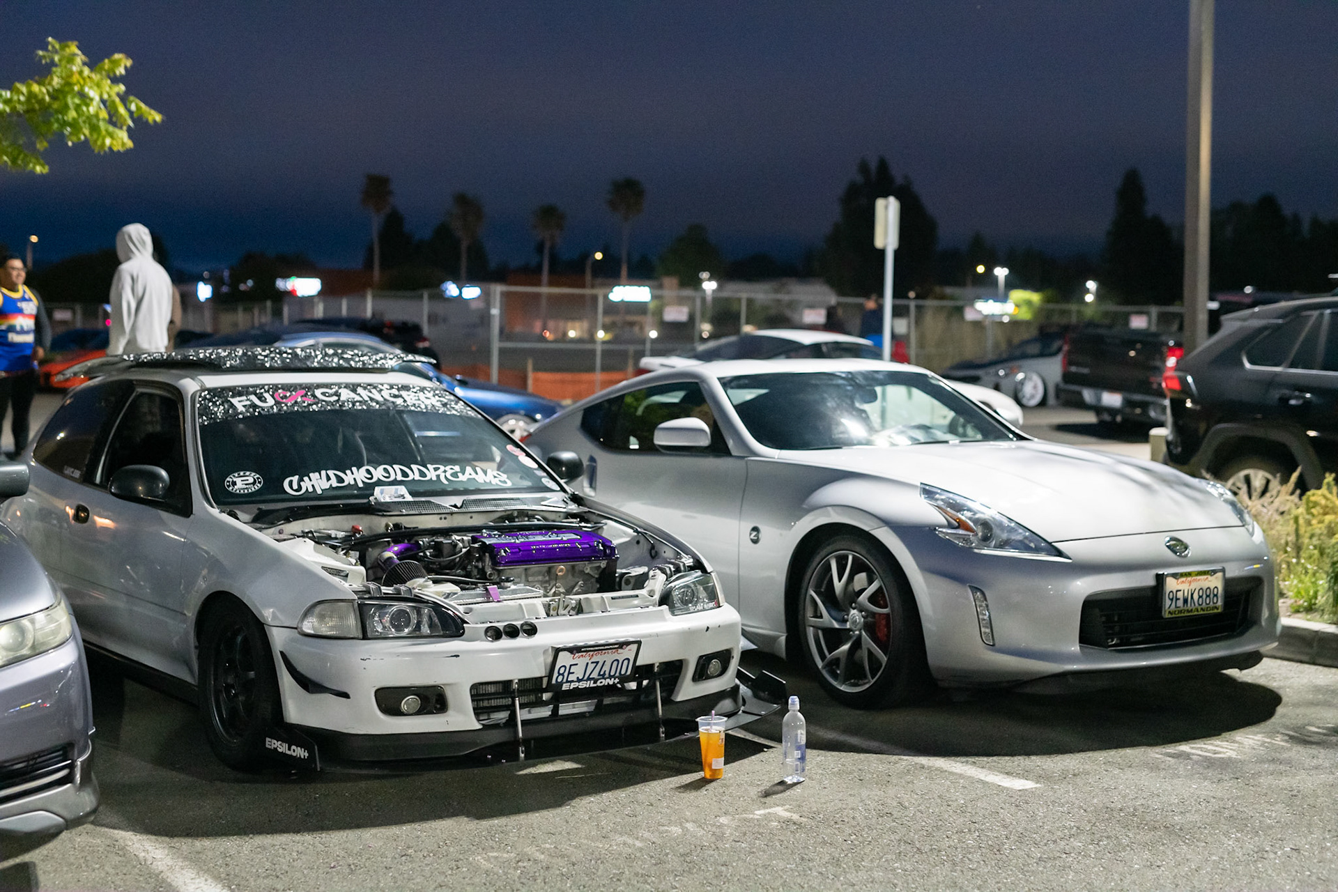 Honda Civic @jayc_eg6, Nissan 370Z