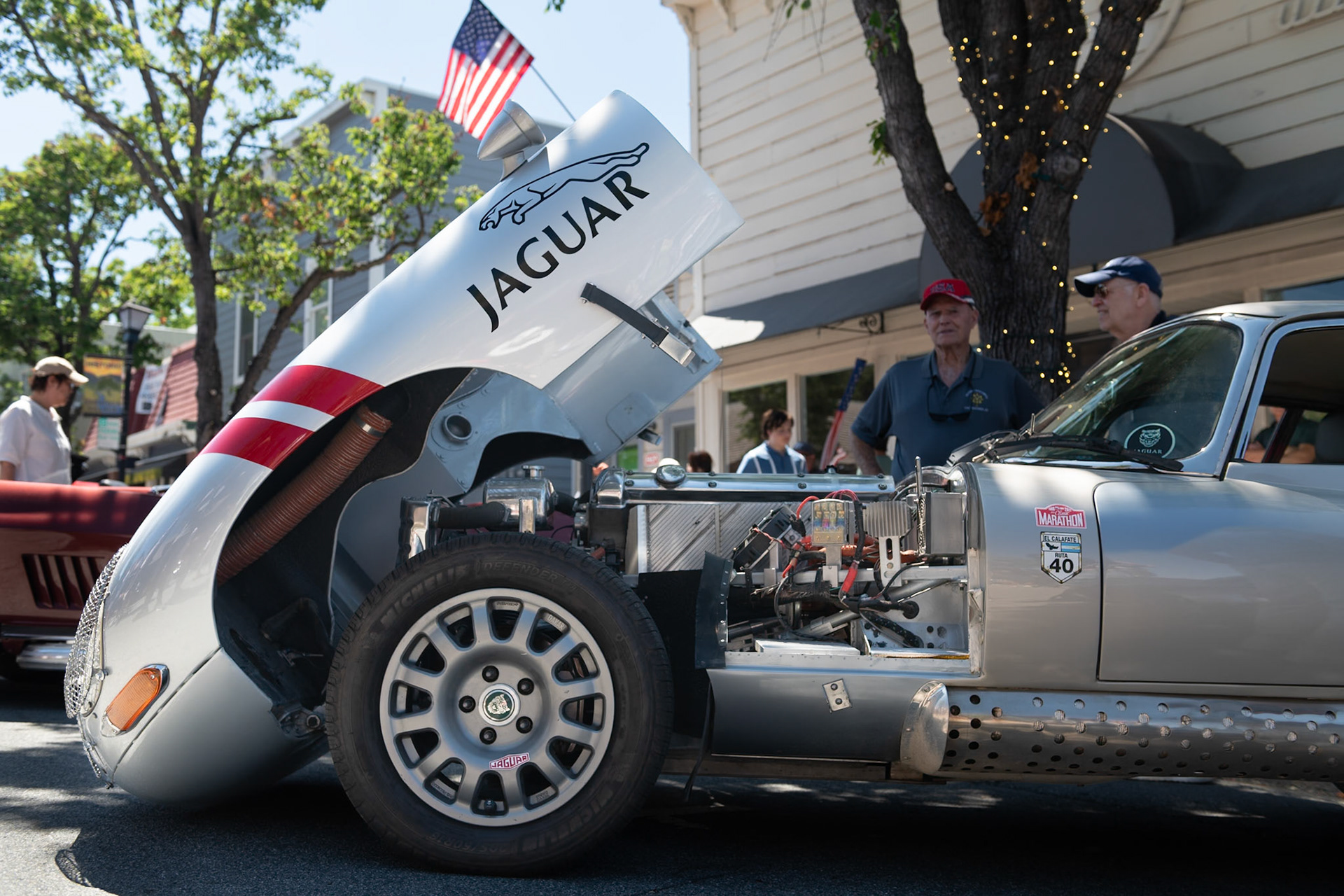 Jaguar E-Type race car