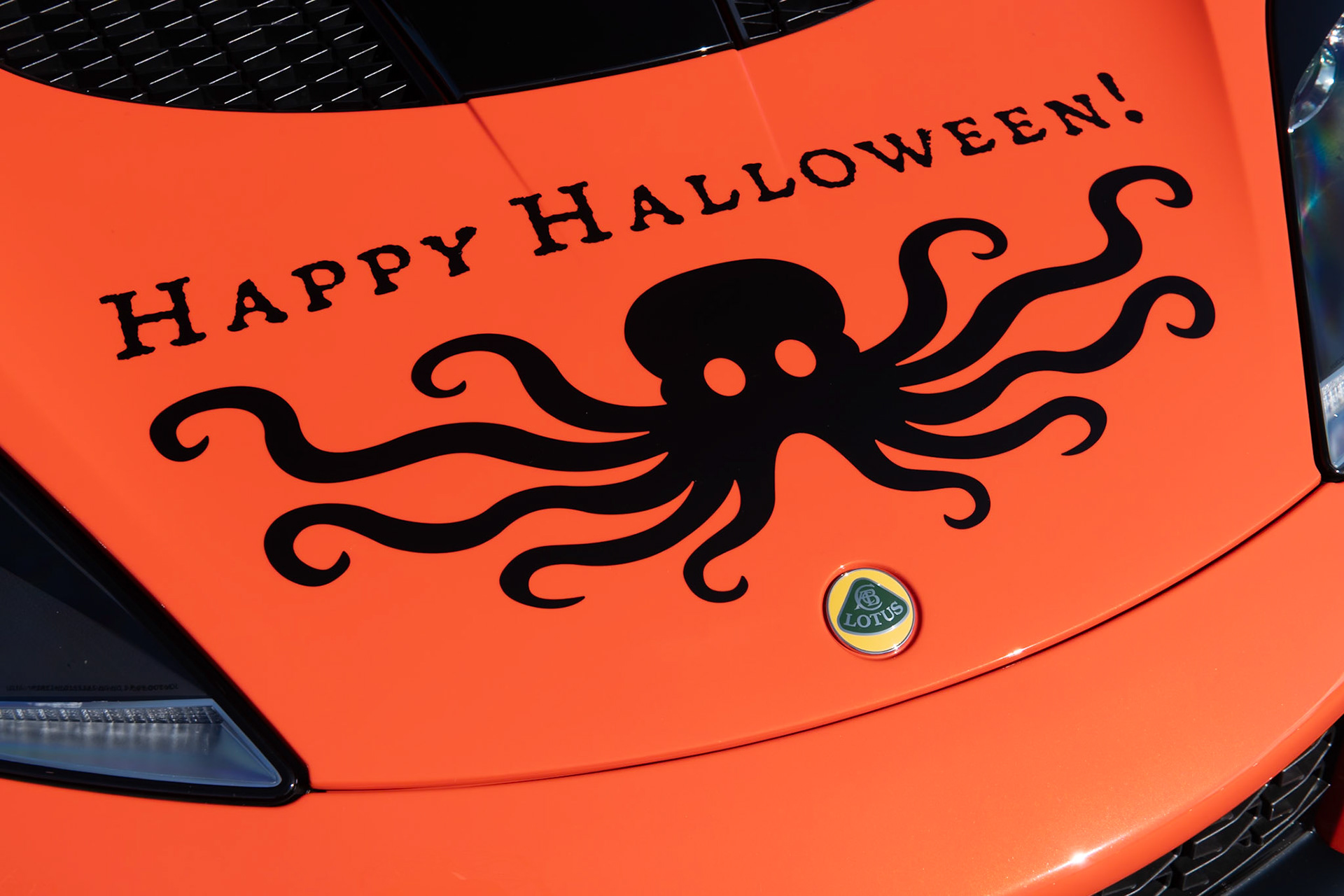 Lotus Evora GT Halloween wrap