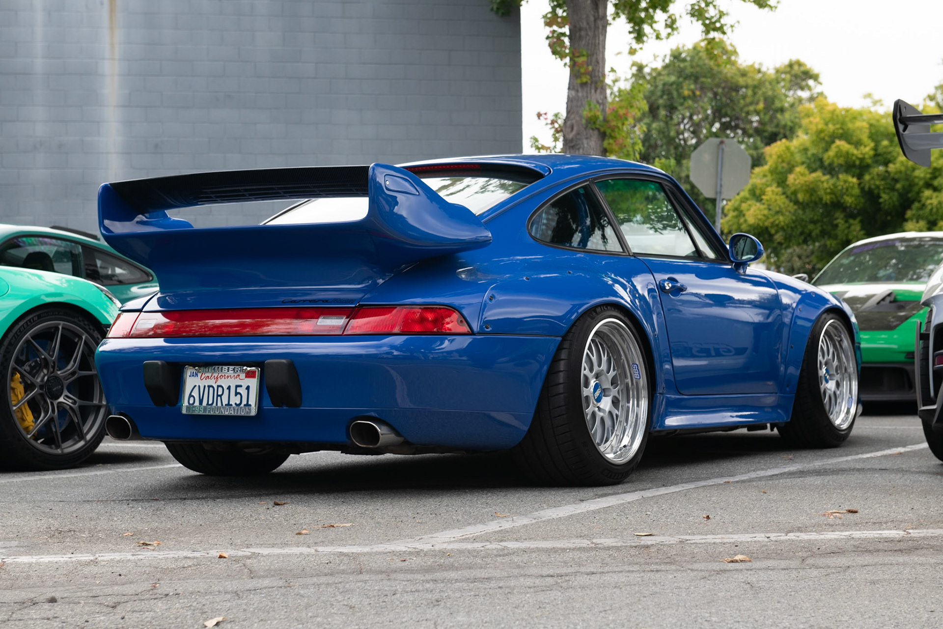 Porsche 911 with RSR kit