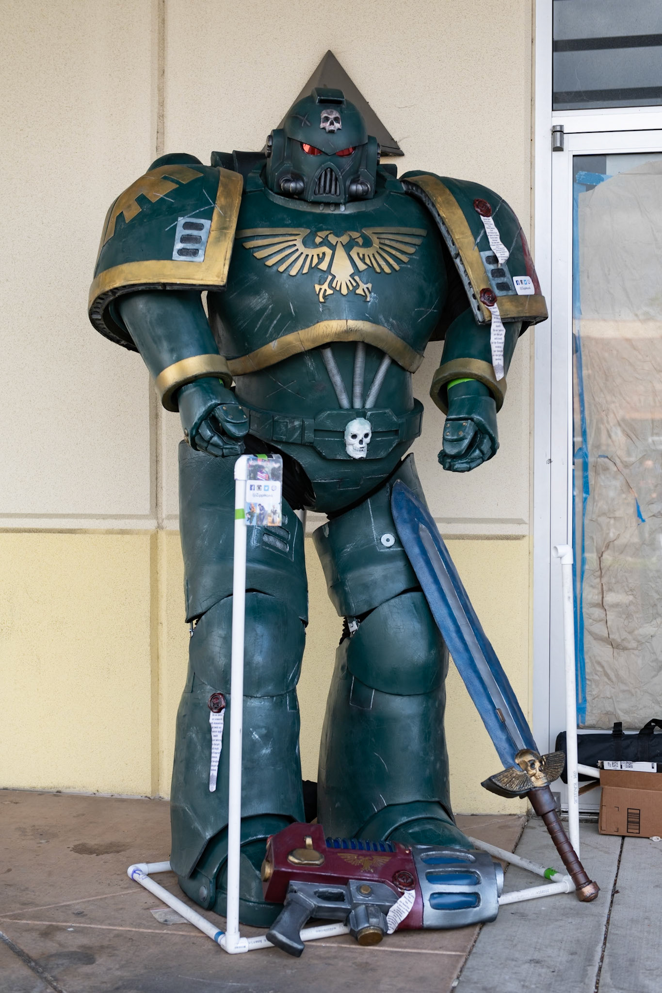 Warhammer 40K costume @zippmonk