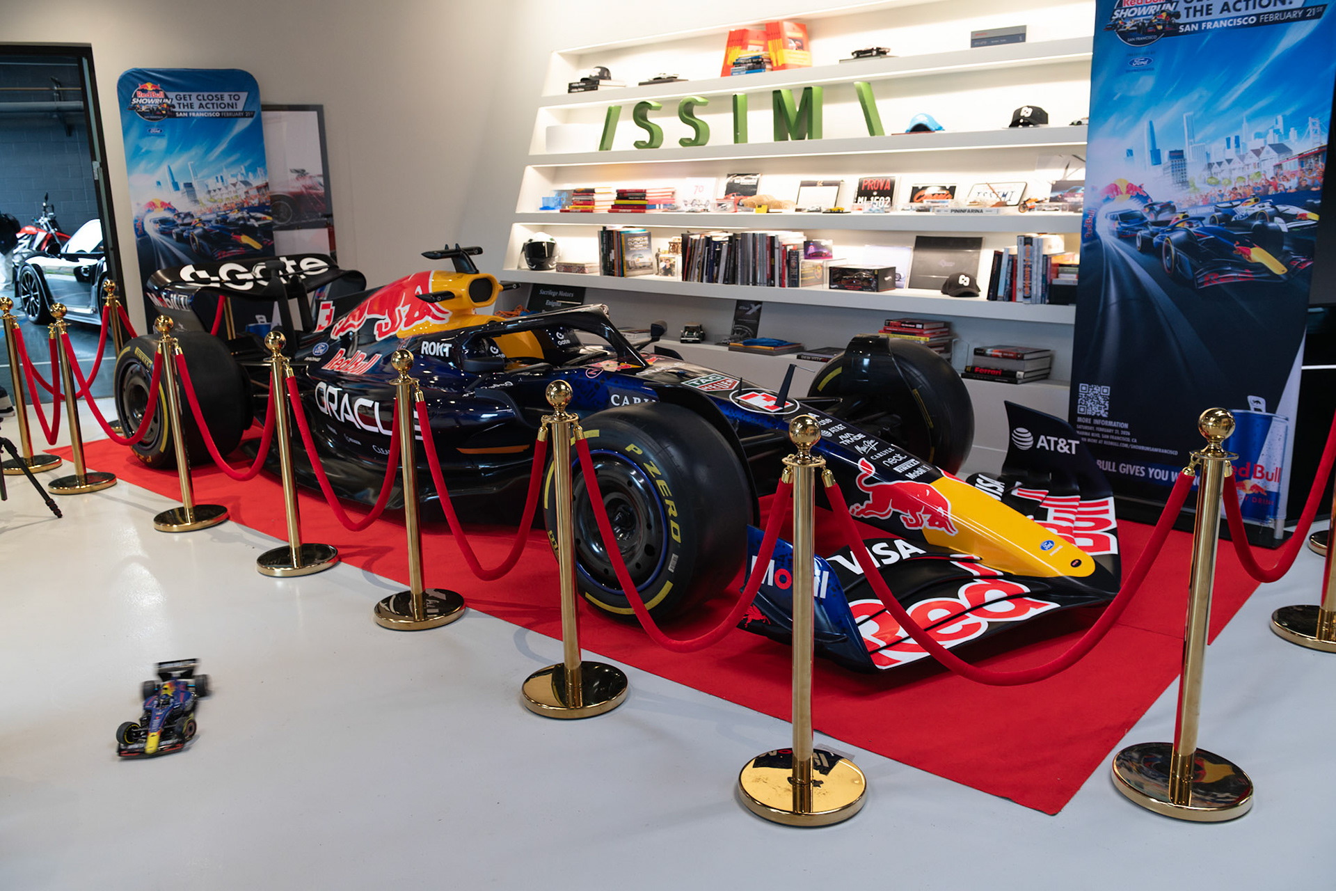 Red Bull F1 car replica