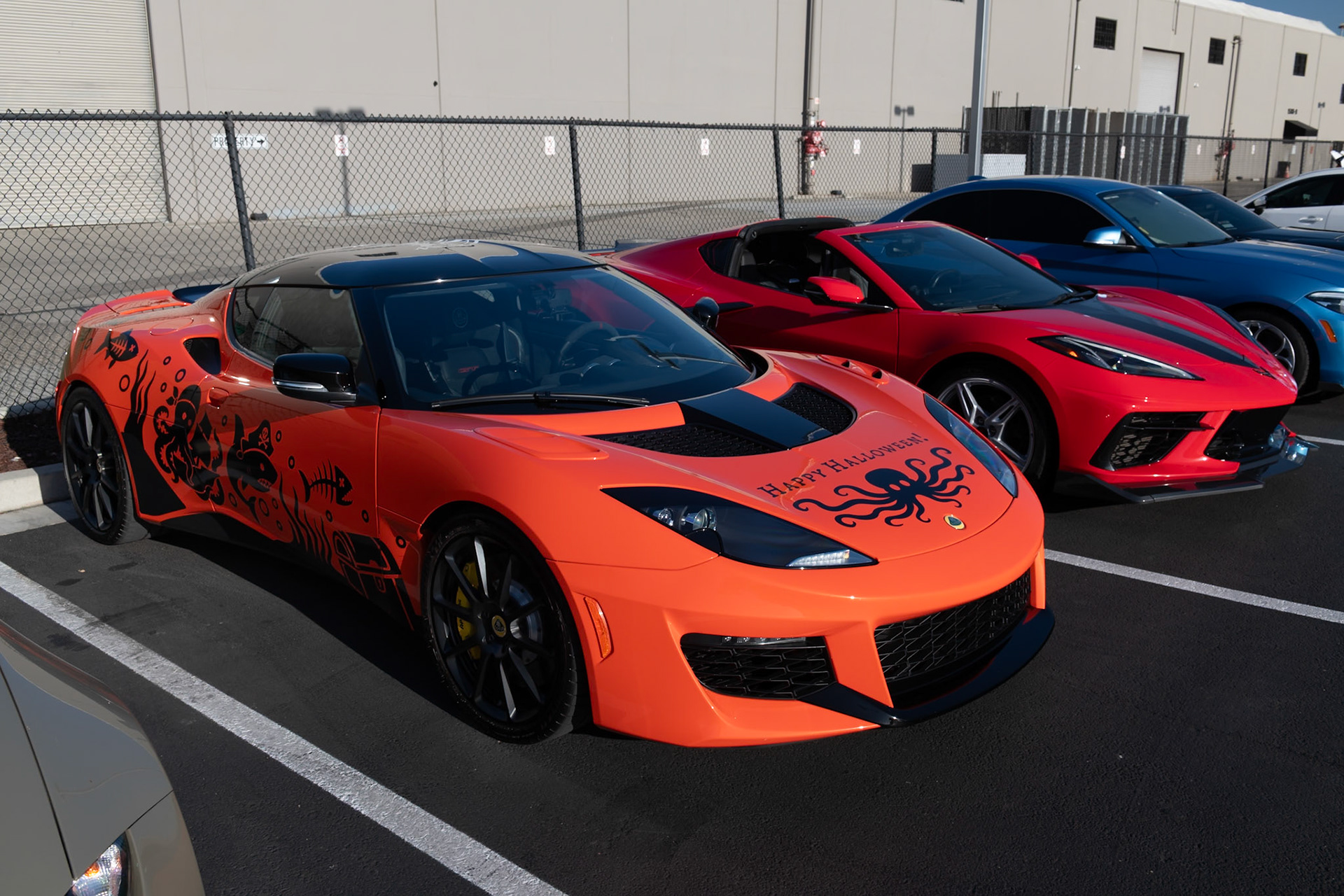Lotus Evora GT, Chevrolet Corvette