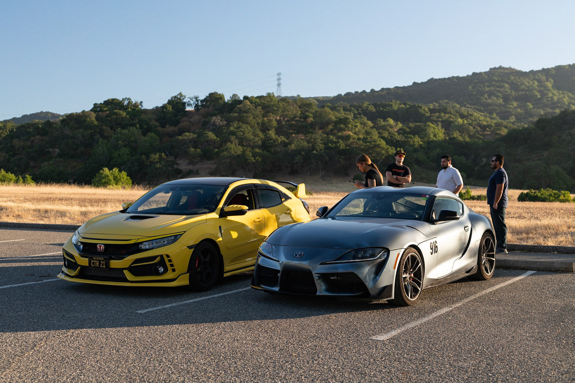 Toyota GR Supra, Honda Civic Type R