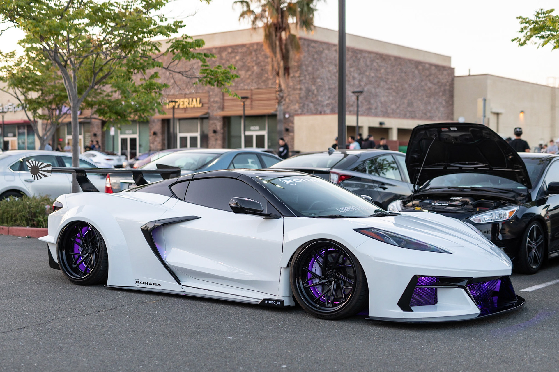 Chevrolet C8 Corvette Liberty Walk @thicc_c8
