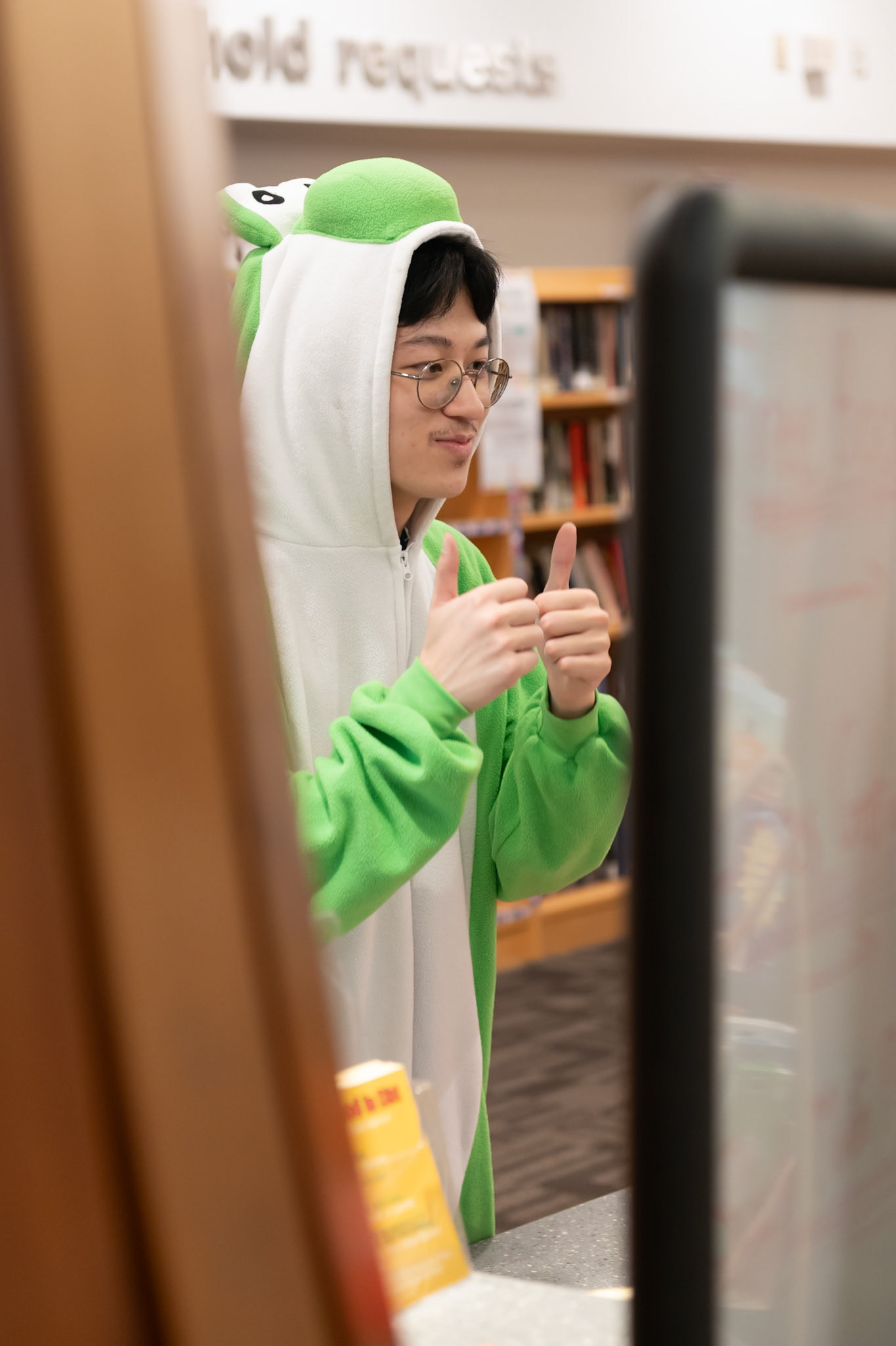 Yoshi librarian