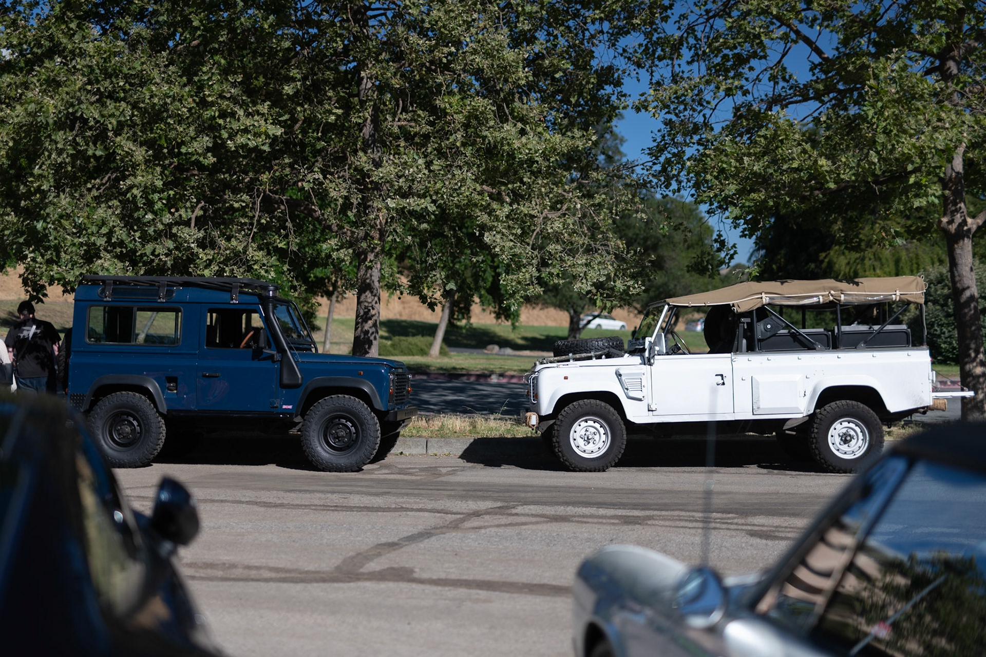Land Rovers