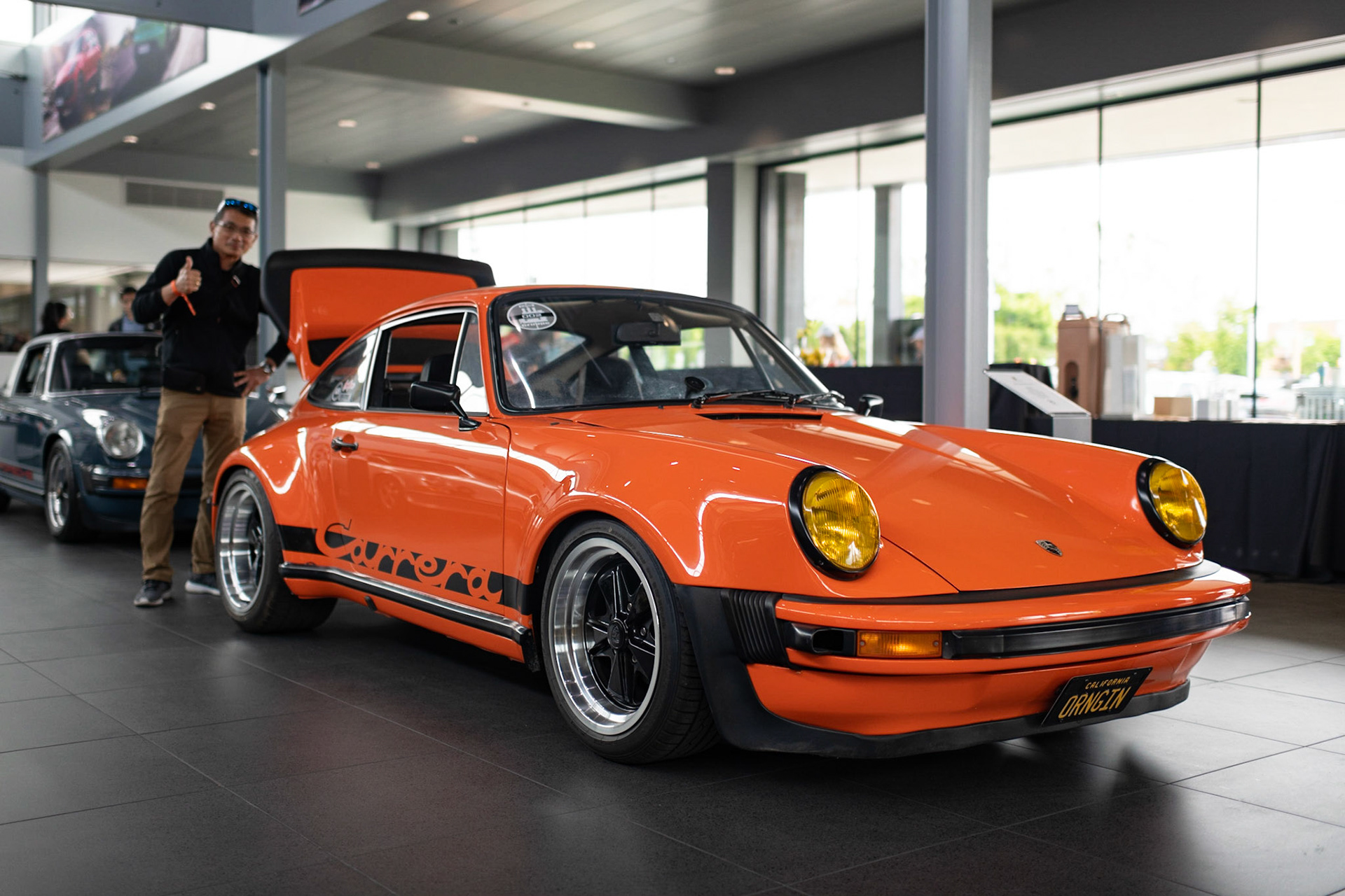 Porsche 930 with 993 engine swap
