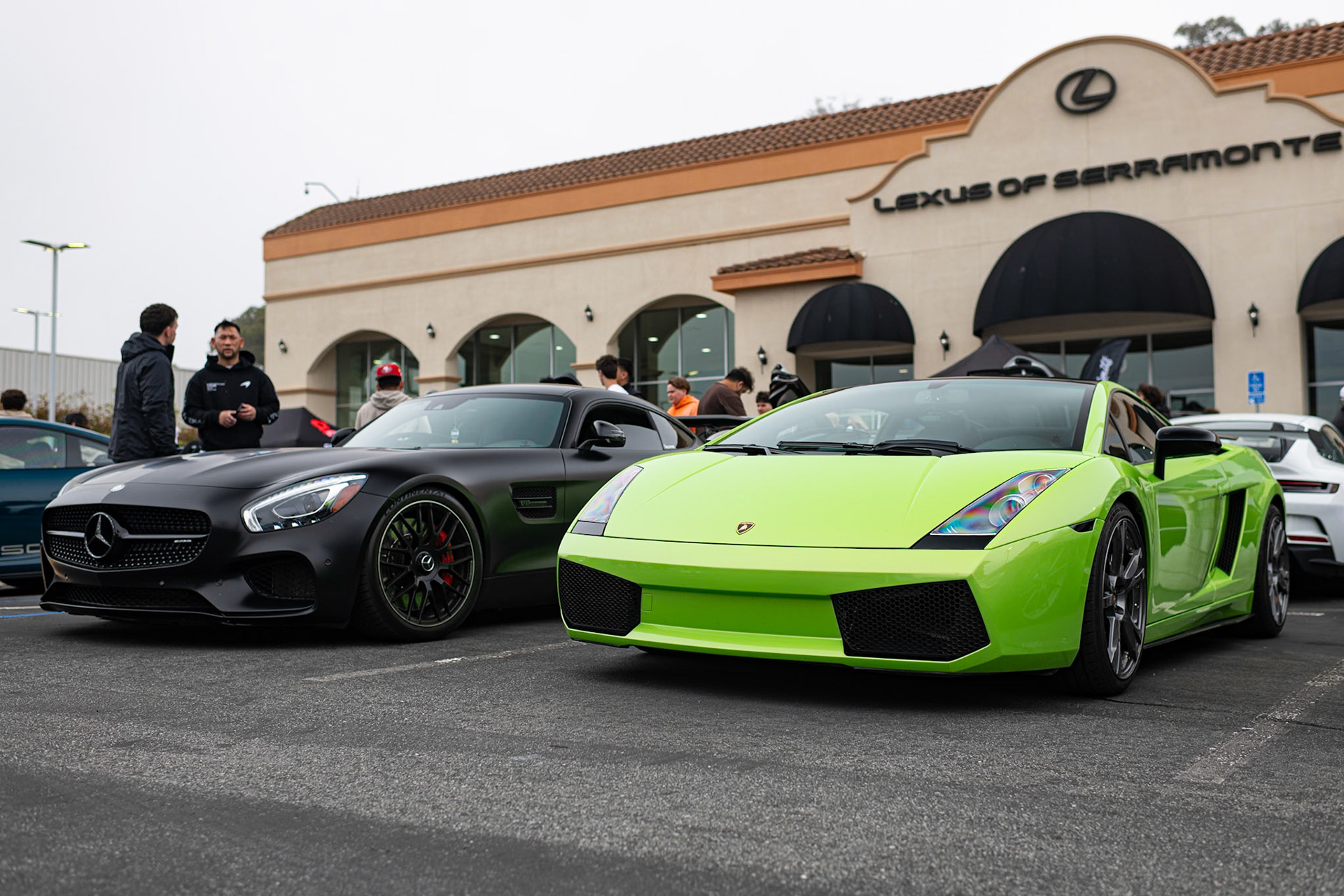 Mercedes-Benz AMG GT, Lamborghini Gallardo