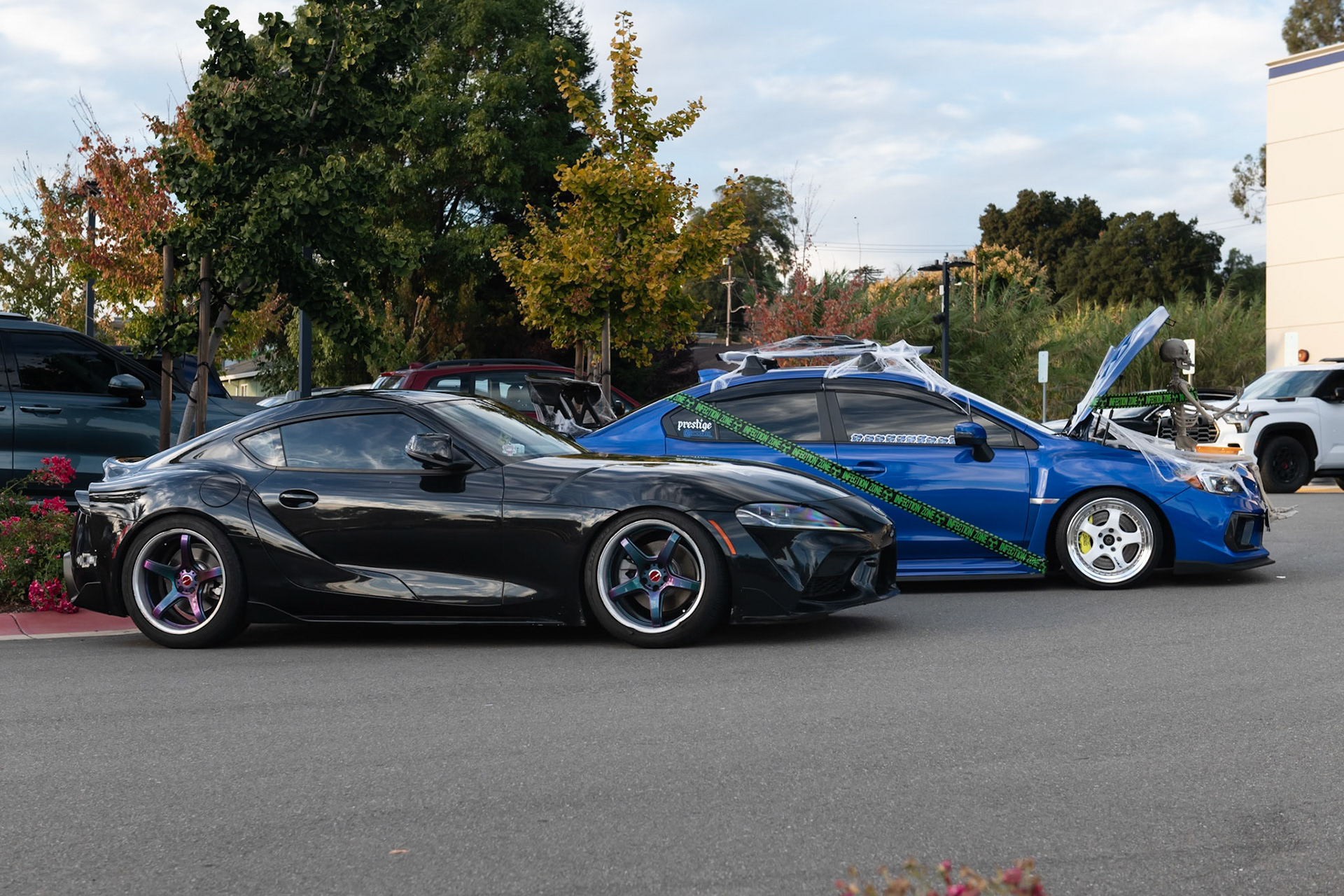 Toyota GR Supra, Subaru WRX STi