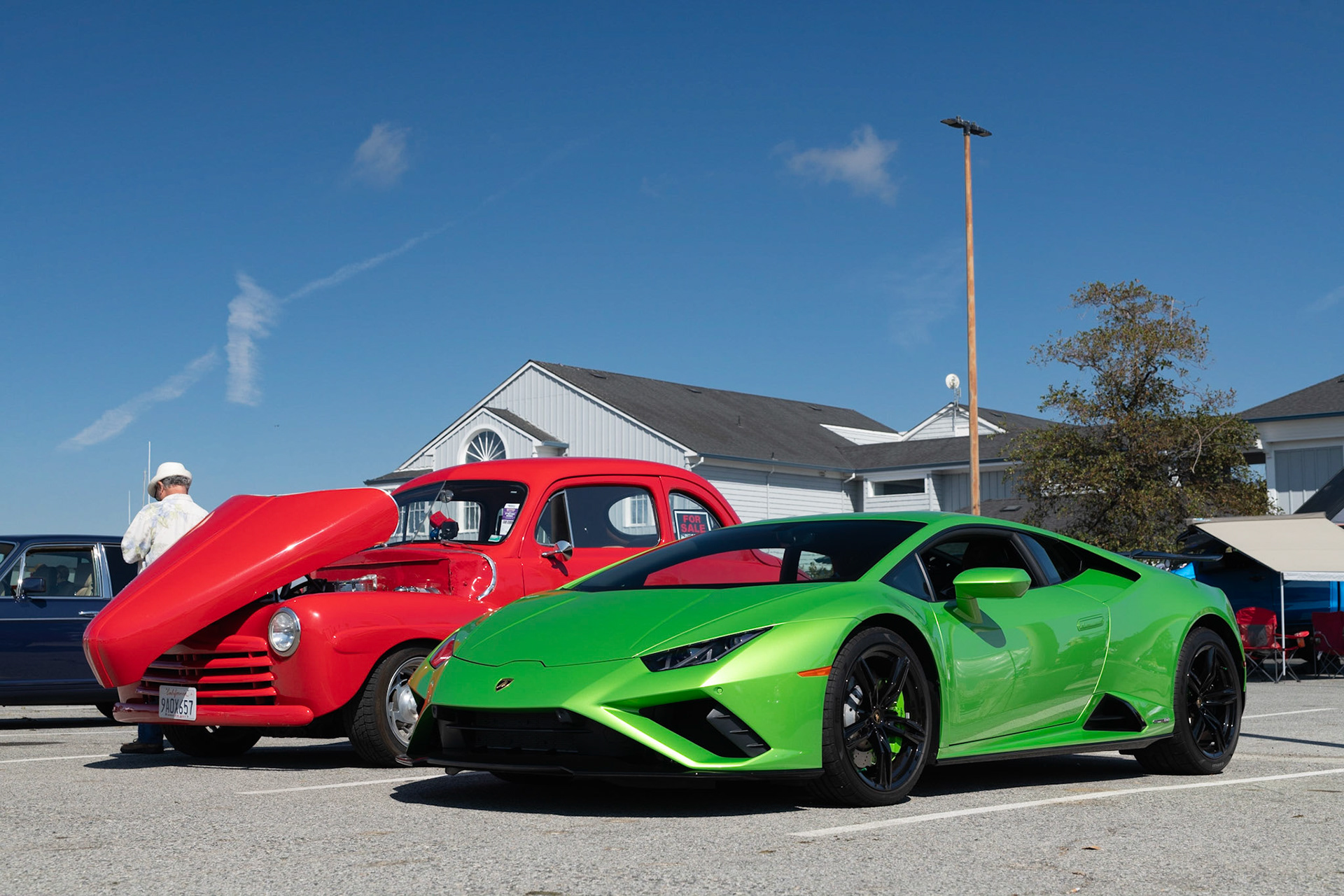 Lamborghini Huracán Evo, 1940s Ford